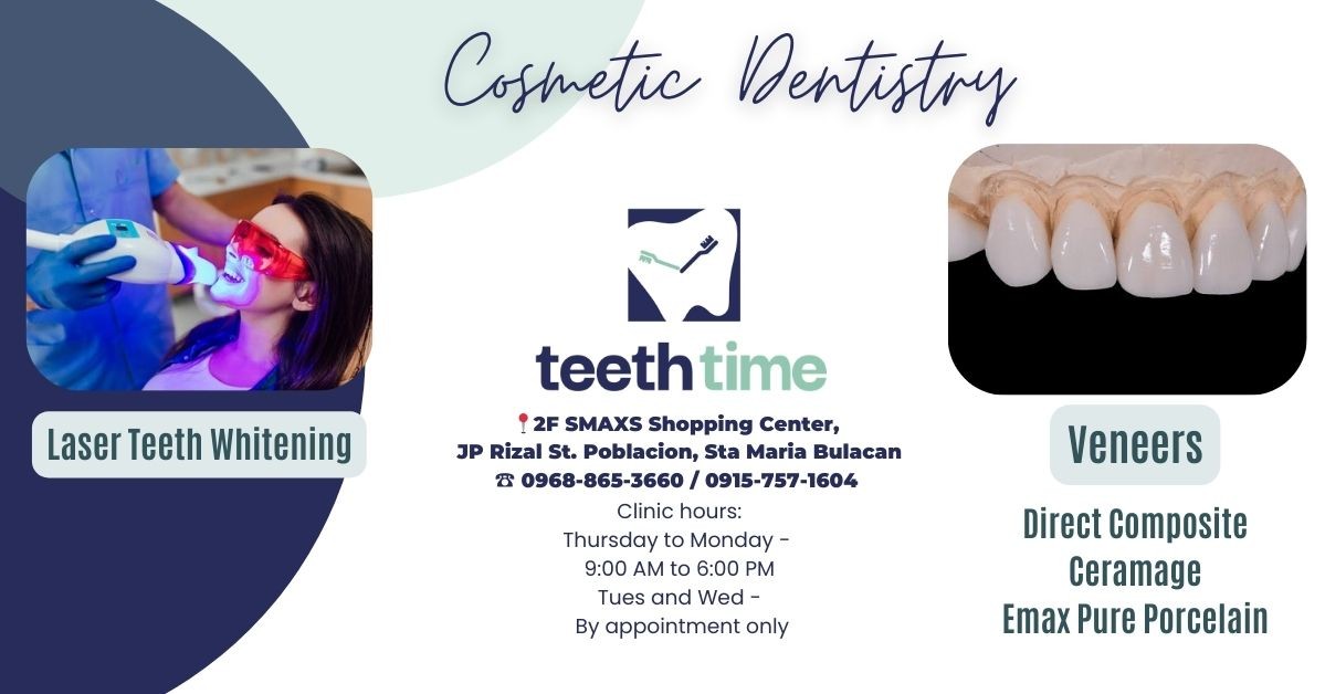 TeethTime Dental Care Facebook ad: Get discounts on our services this month!