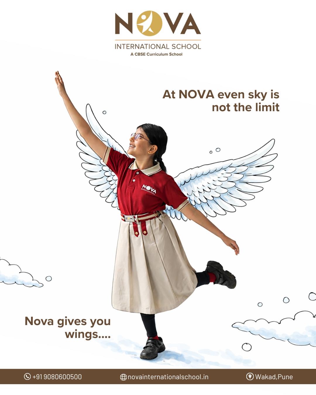 NOVA International School Facebook ad