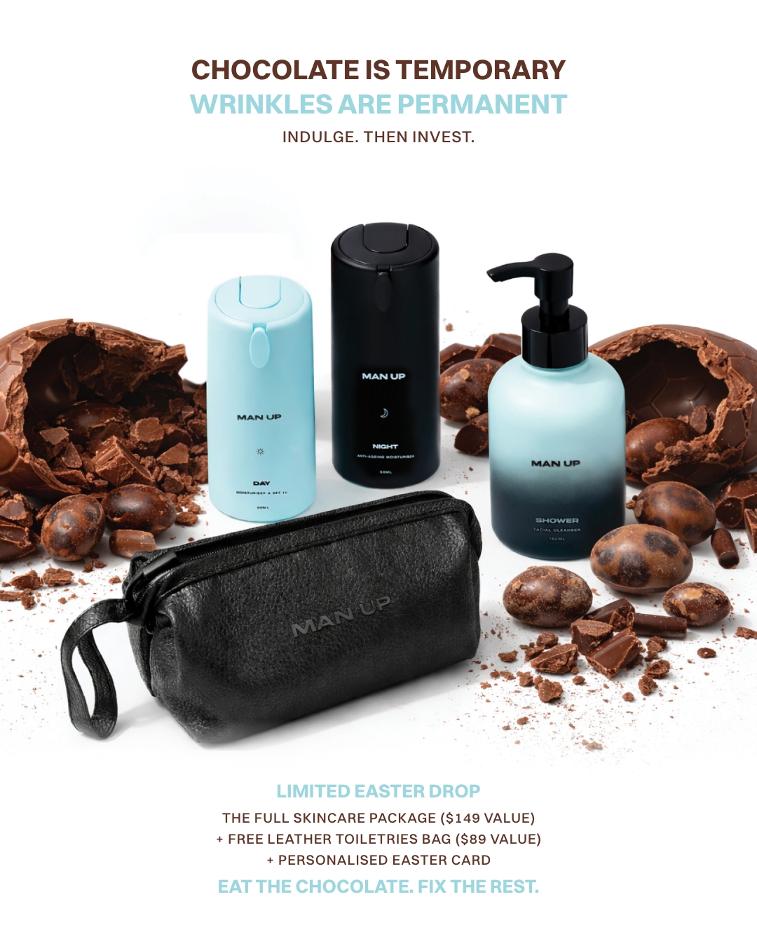 Man Up Skin Facebook ad