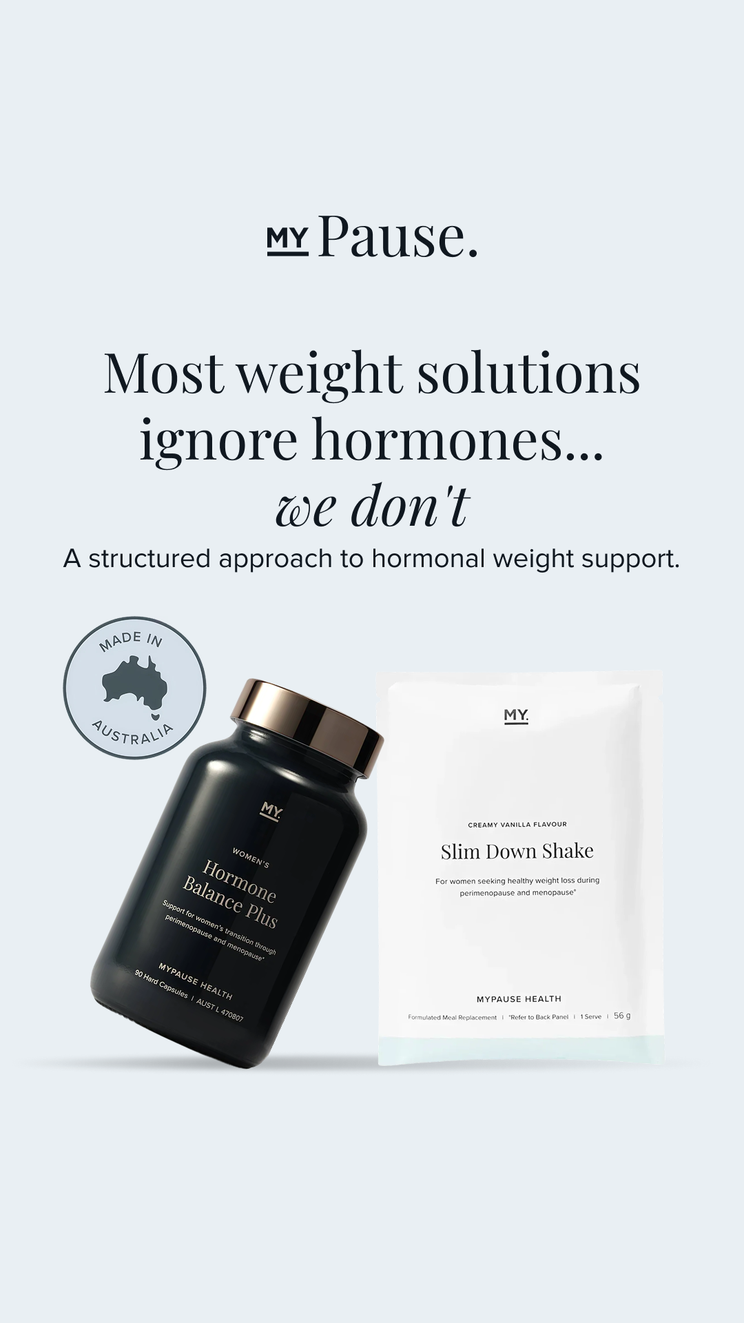 MyPause Health Facebook ad