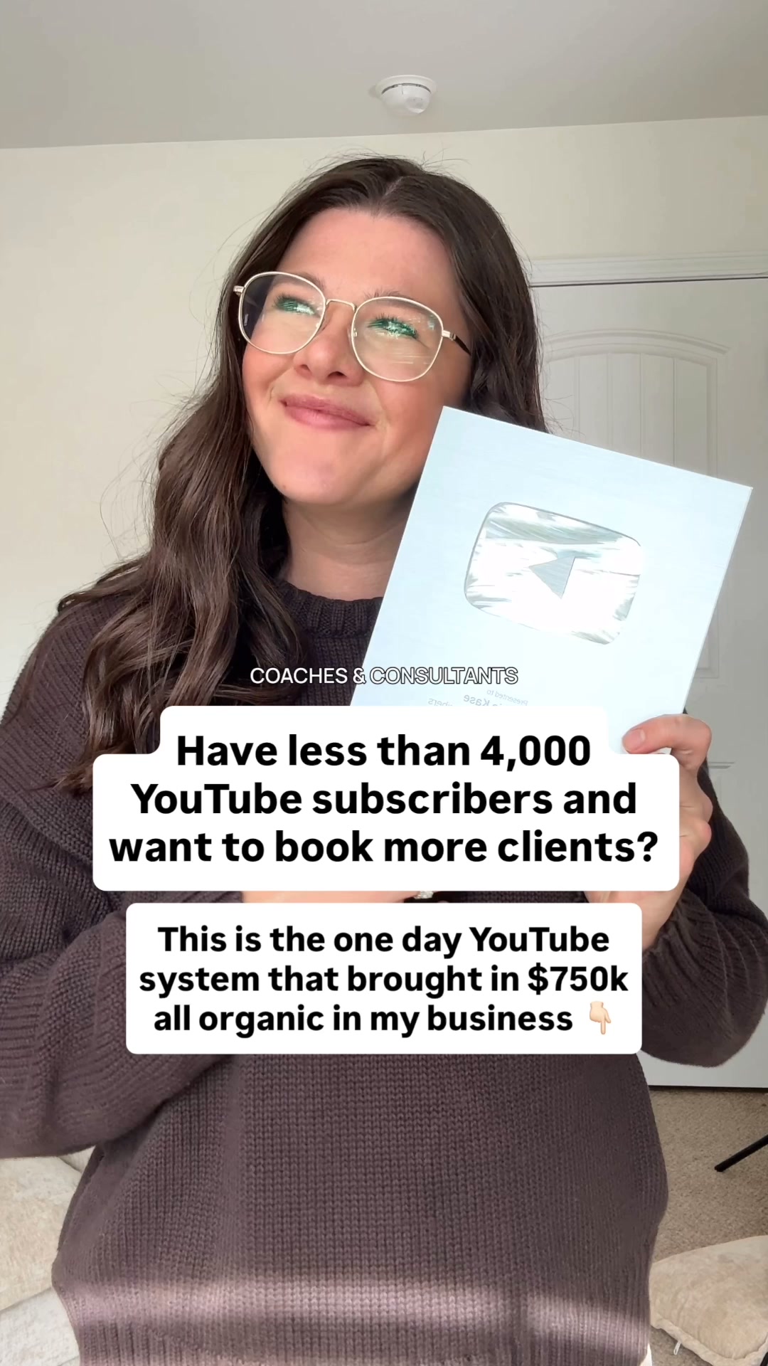 Stephanie Kase Facebook ad: Your entire month of YouTube, done in a single day