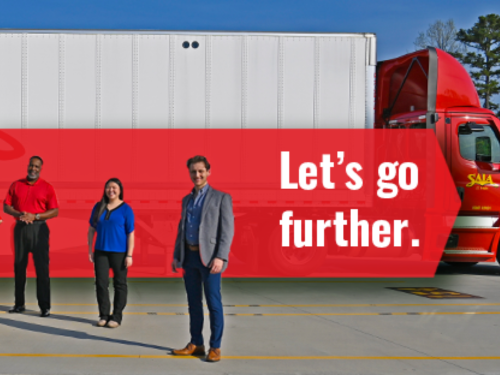 Saia Careers Facebook ad from May 13, 2026