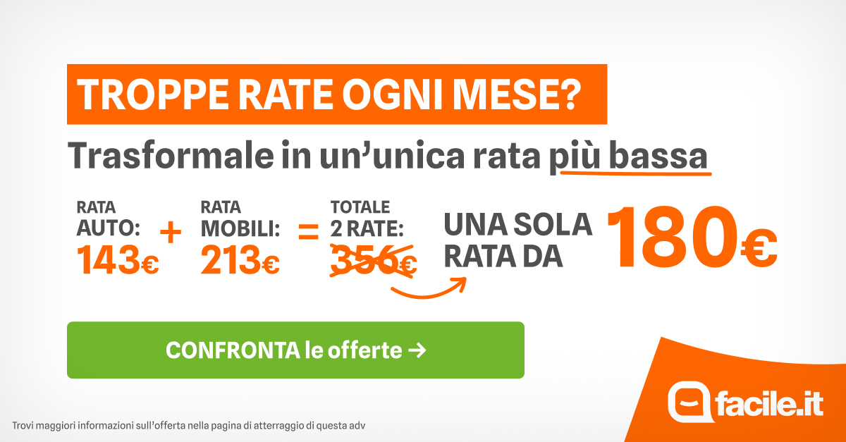 Facile.it Facebook ad from Feb 23, 2026
