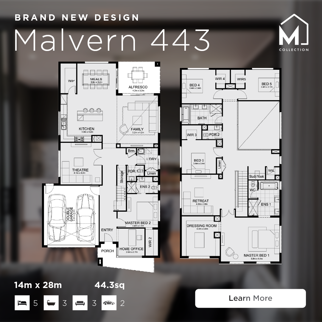 Mimosa Homes Facebook ad: Your Next Family Home Starts Here