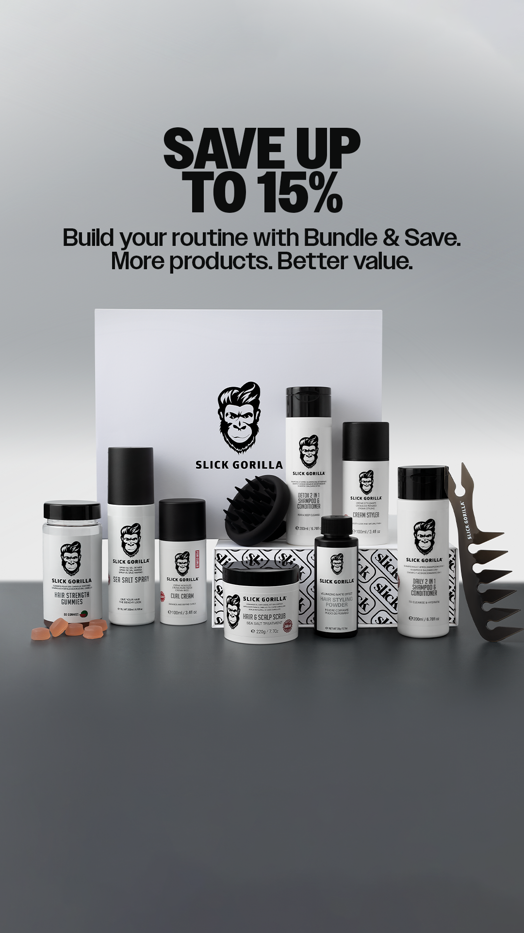 Slick Gorilla Facebook ad