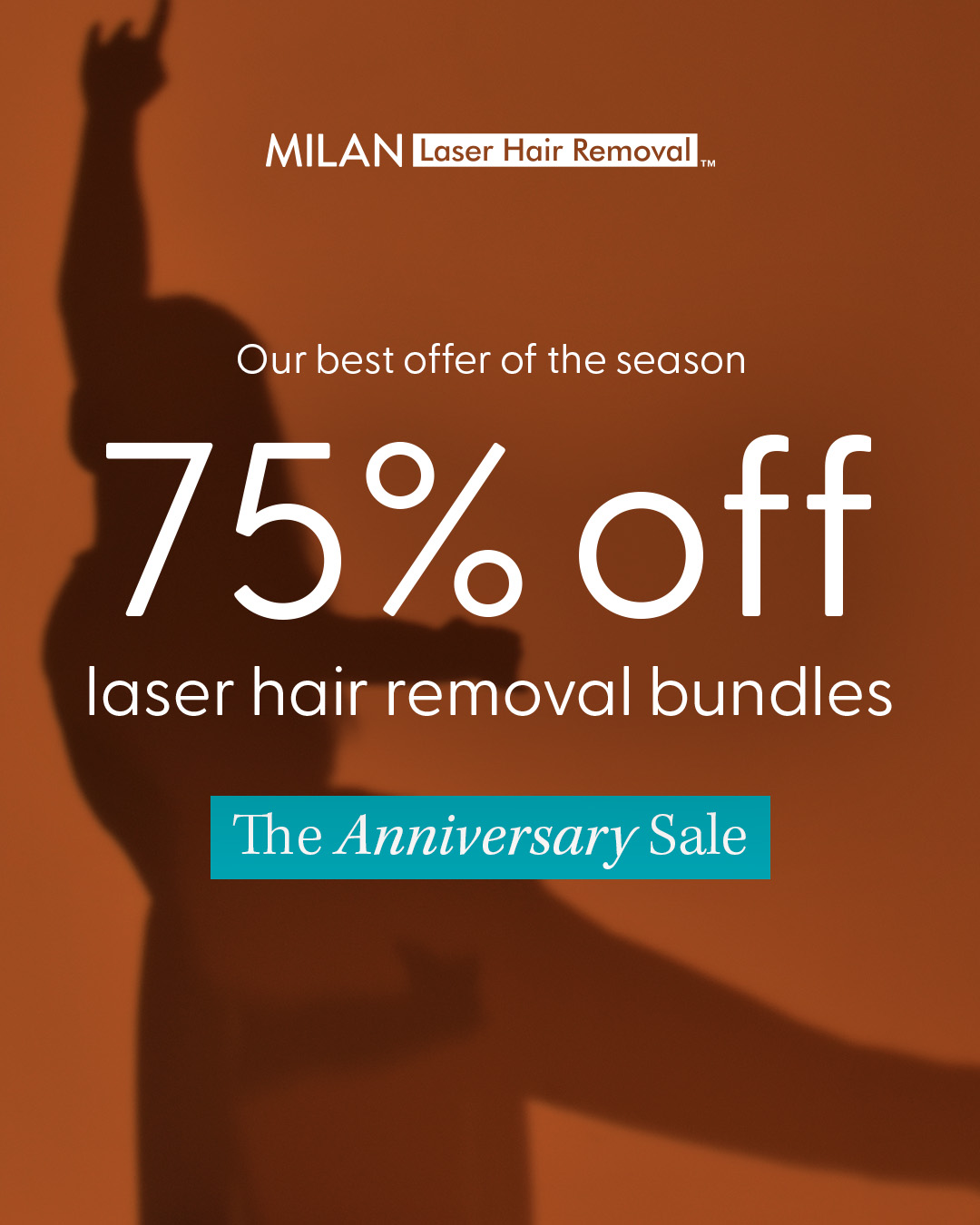 Milan Laser Hair Removal Facebook ad