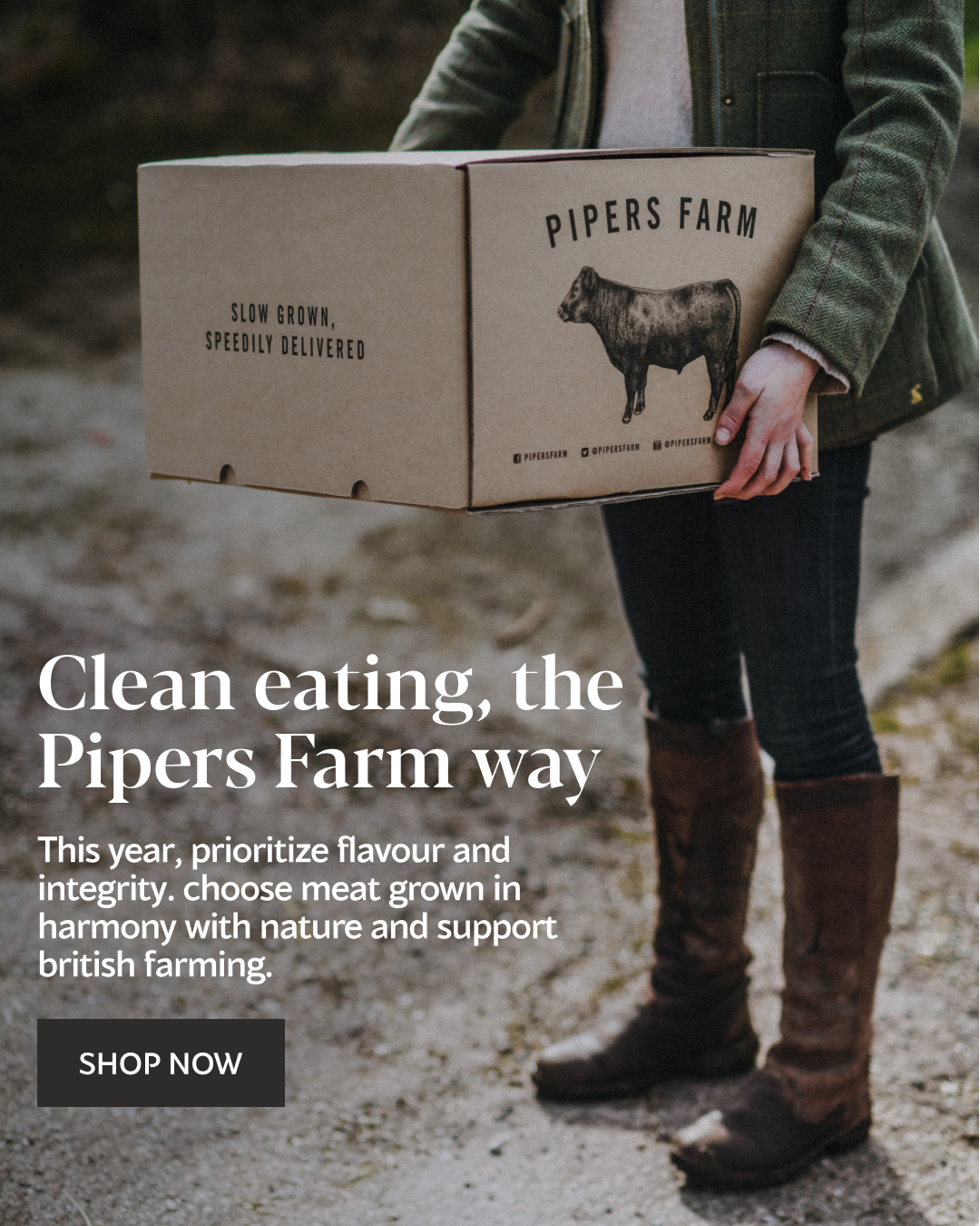 Pipers Farm Facebook ad from Jan 7, 2026