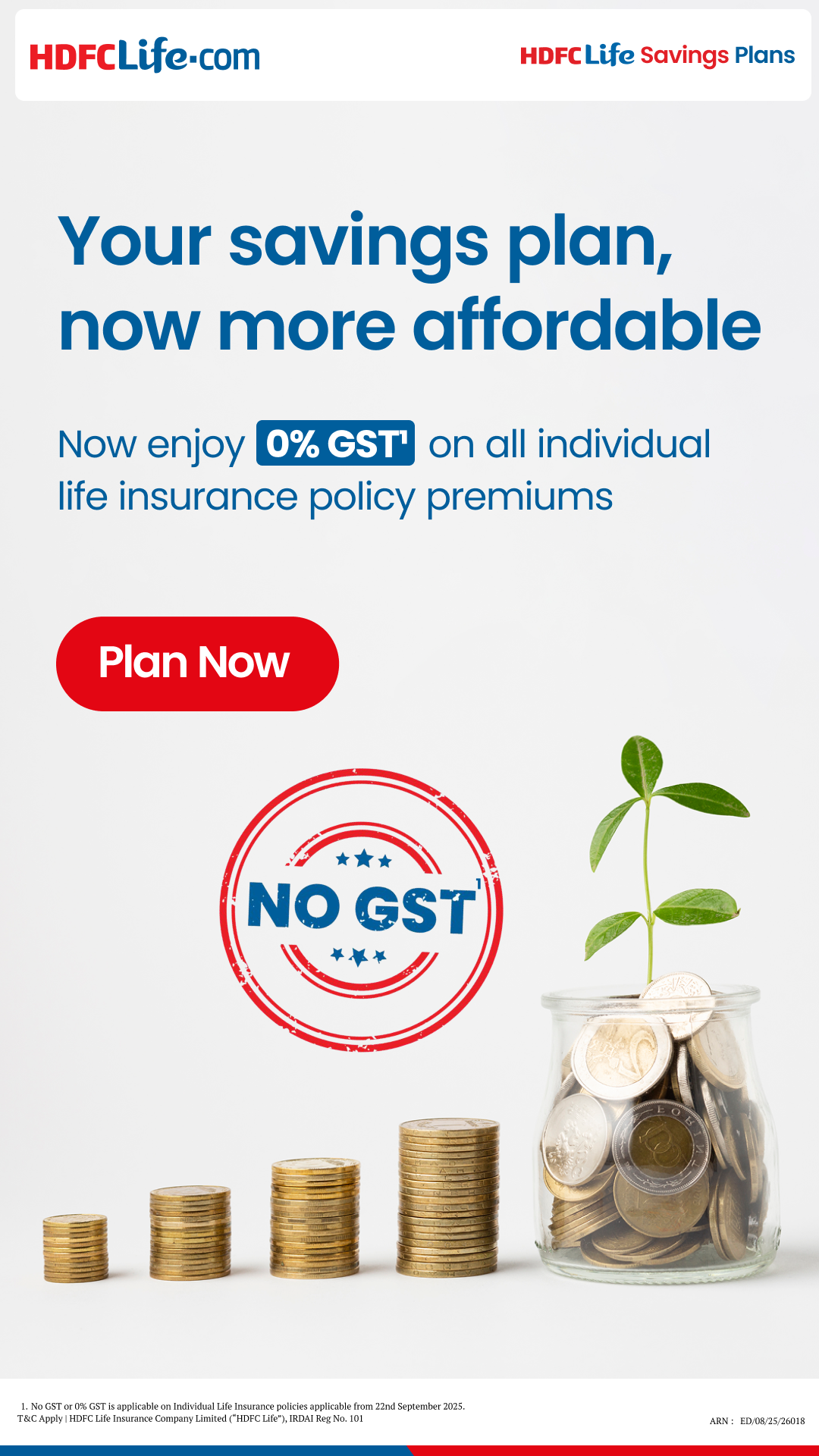 HDFC Life Facebook ad