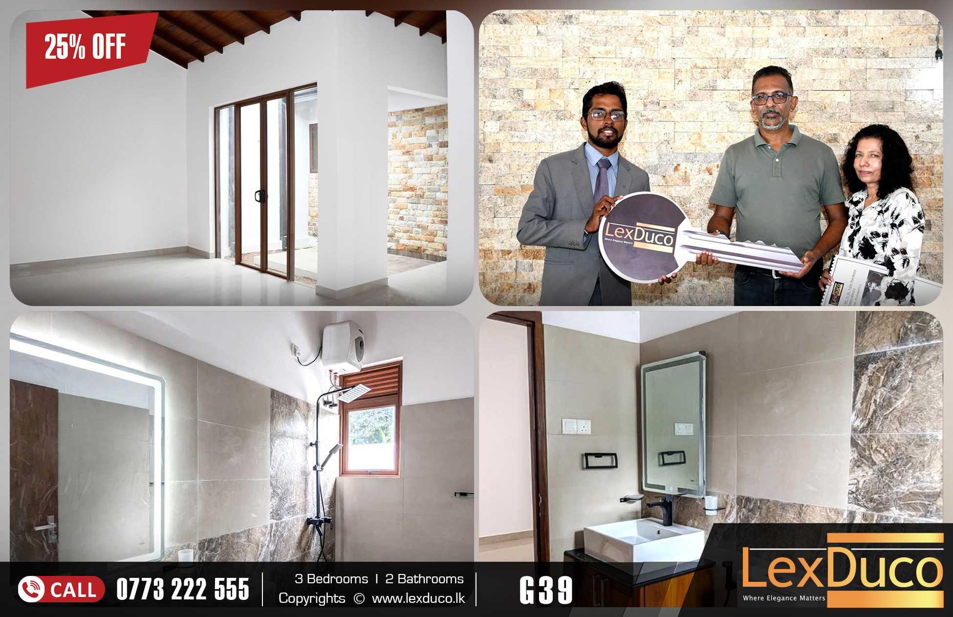 Lex Duco Facebook ad: ඔබේ සිහින නිවසේ සැබෑ නිමැවුම්කරු, 𝐋𝐞𝐱 𝐃𝐮𝐜𝐨!