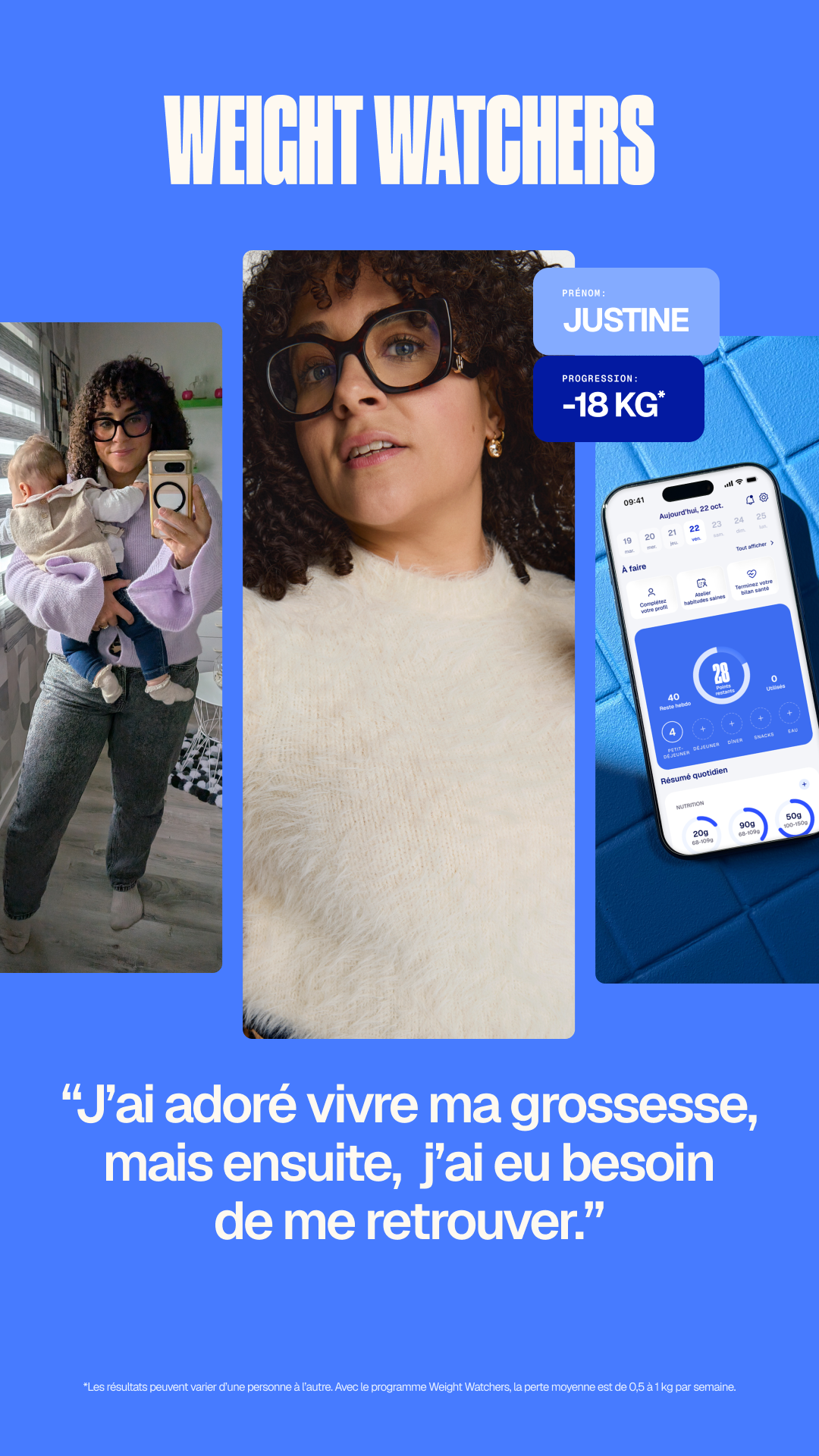 WeightWatchers Facebook ad
