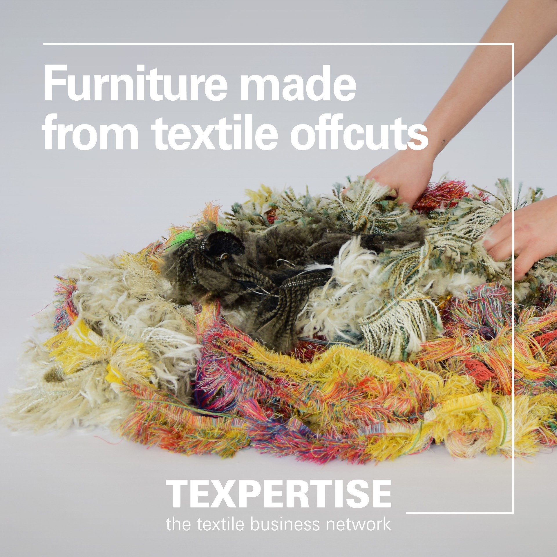 Texpertise Facebook ad: Waste to Design Object: A Practical Solution