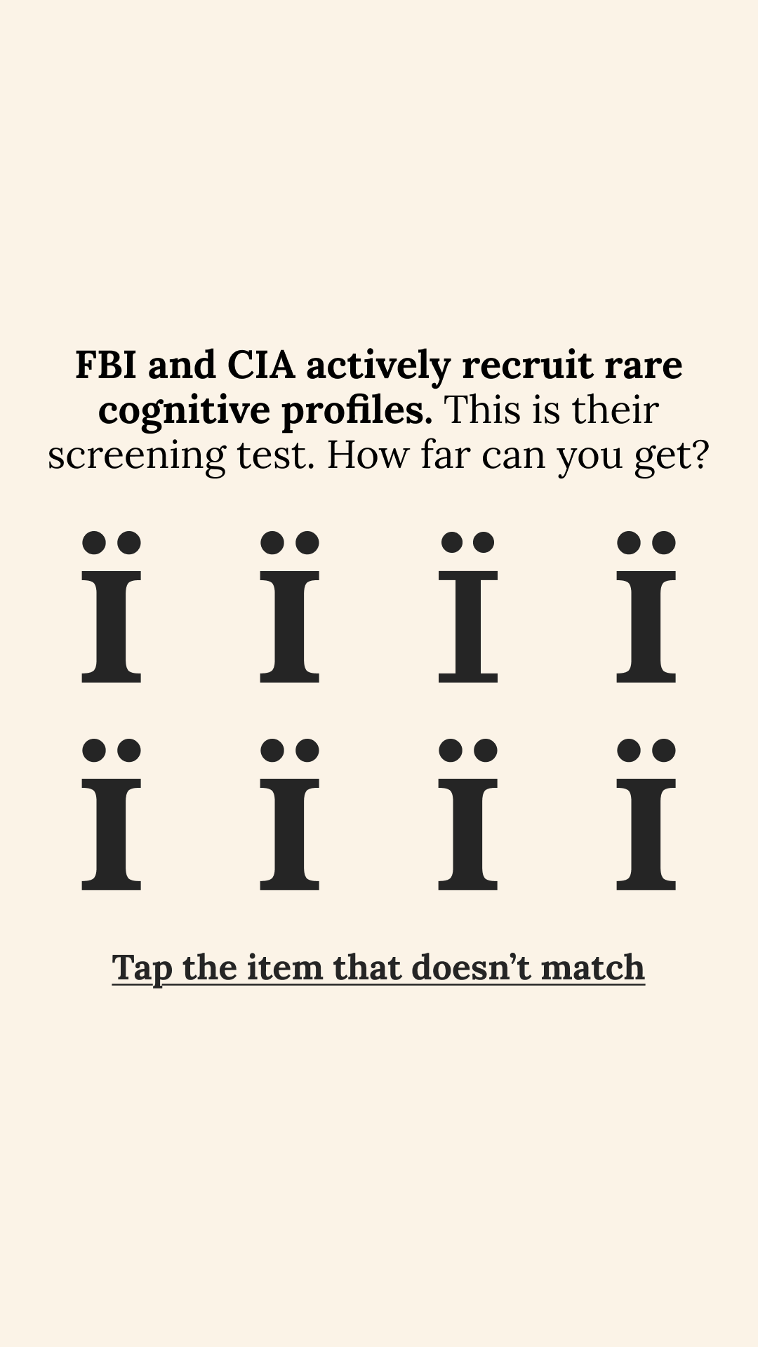 Brain Health Check Facebook ad
