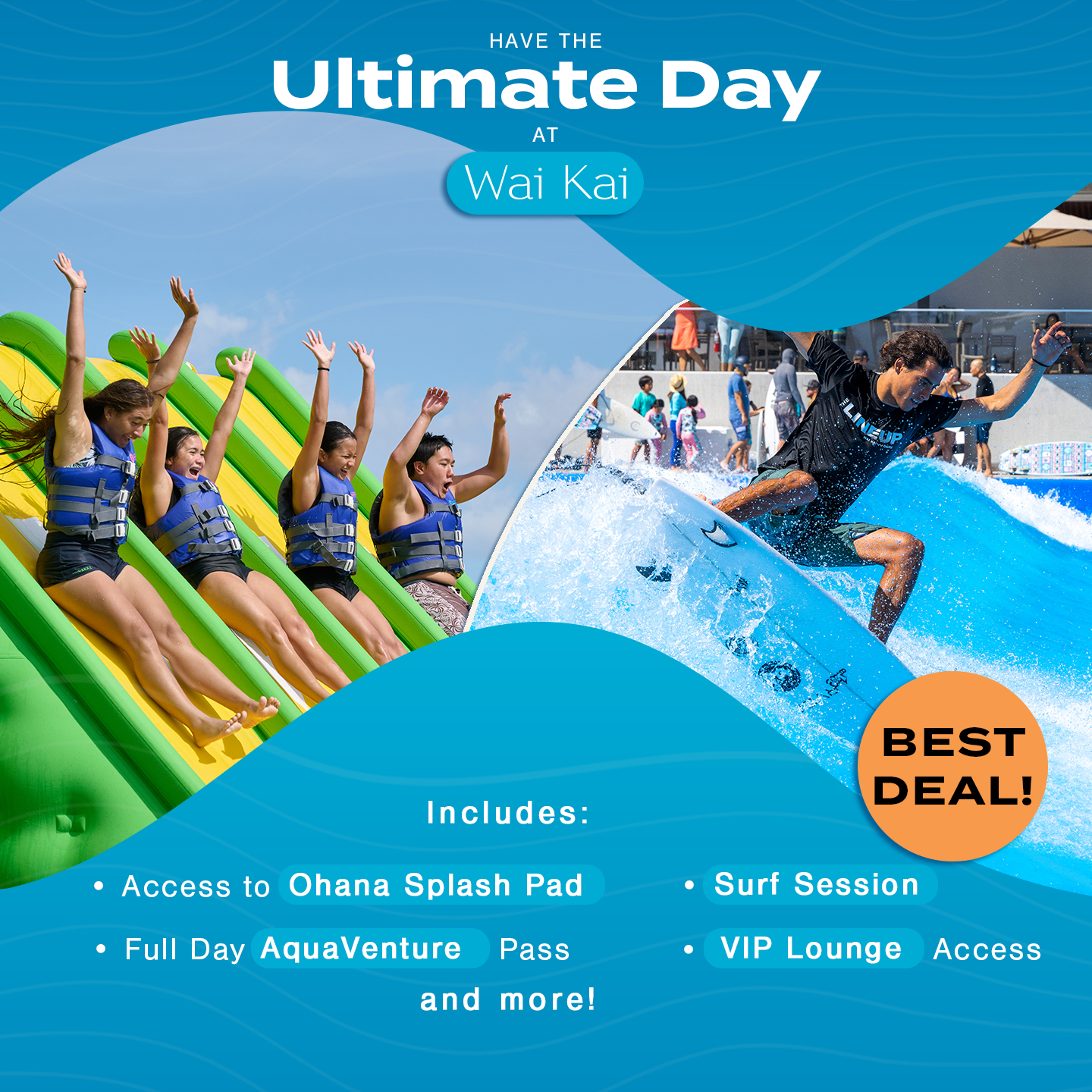 Wai Kai Facebook ad: Experiences