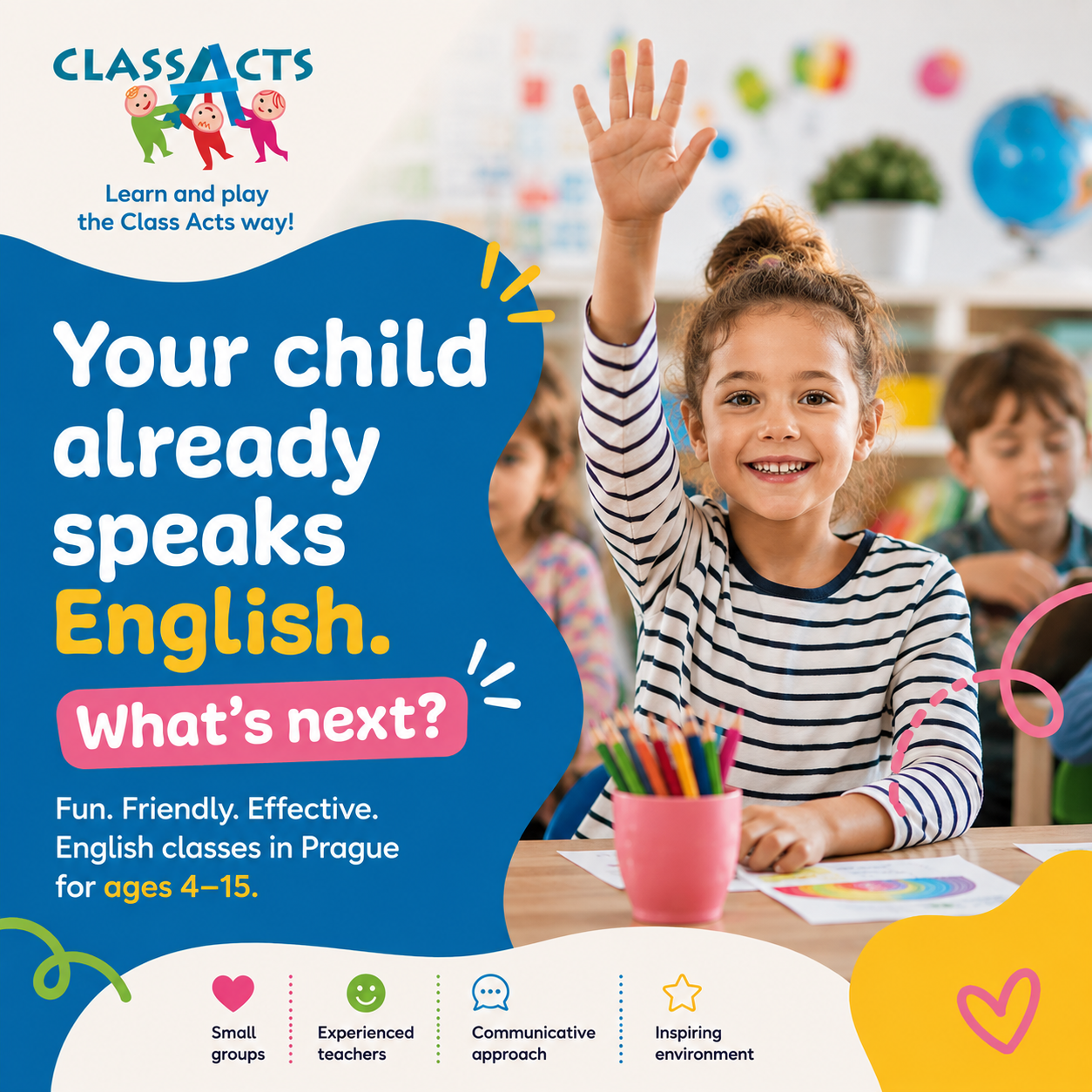 Class Acts Facebook ad