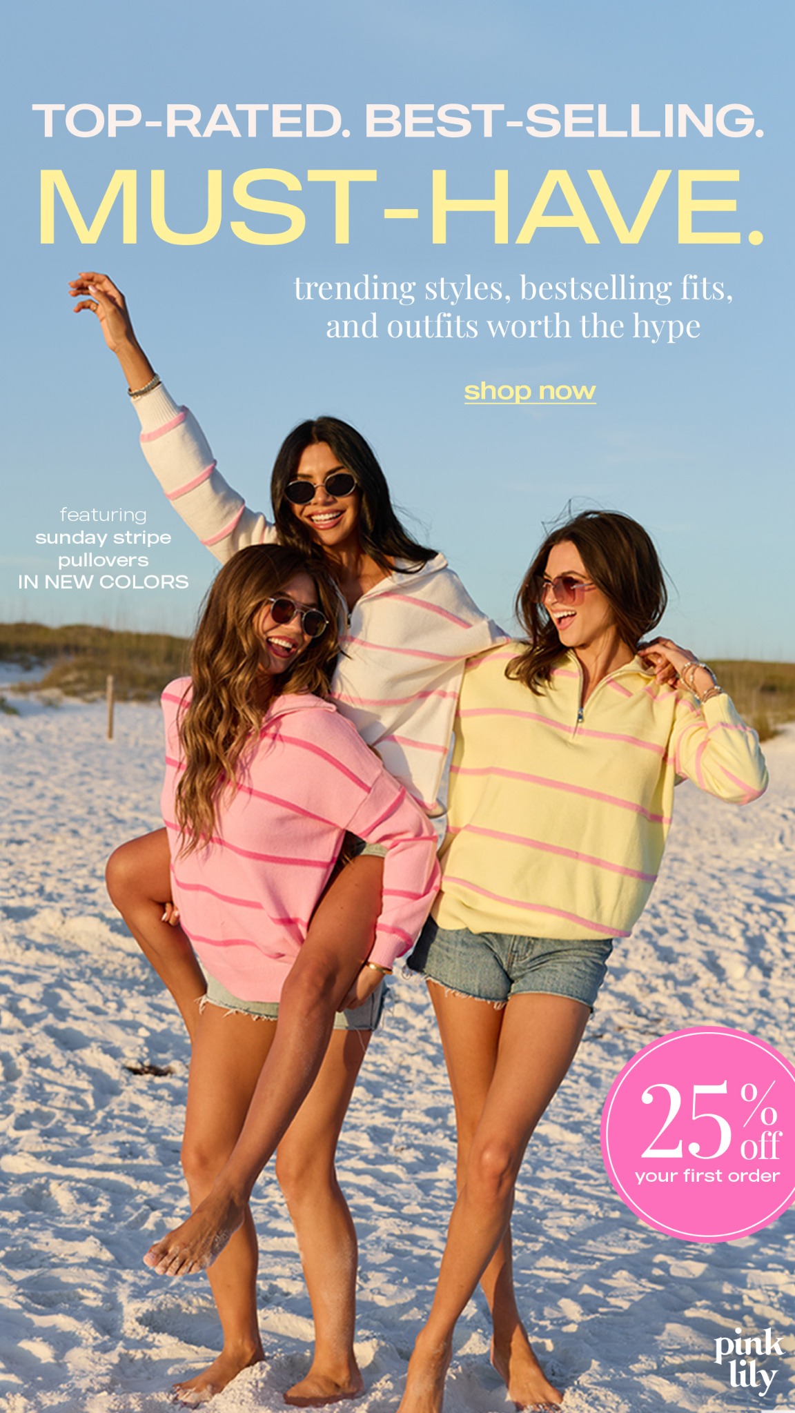 Pink Lily Facebook ad