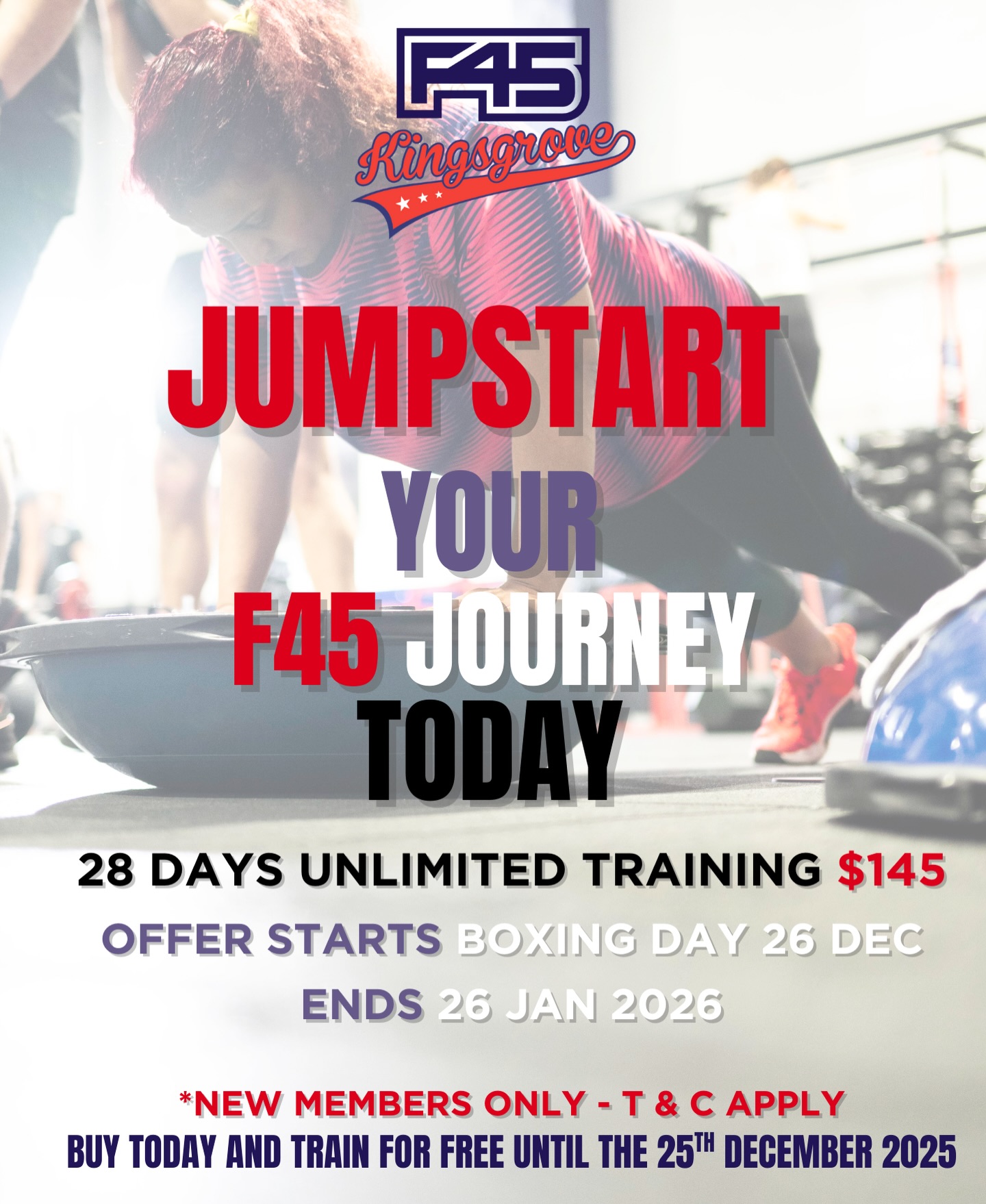 F45 Training Kingsgrove Facebook ad: F45 Training Kingsgrove | Team Training | Sign Up Today