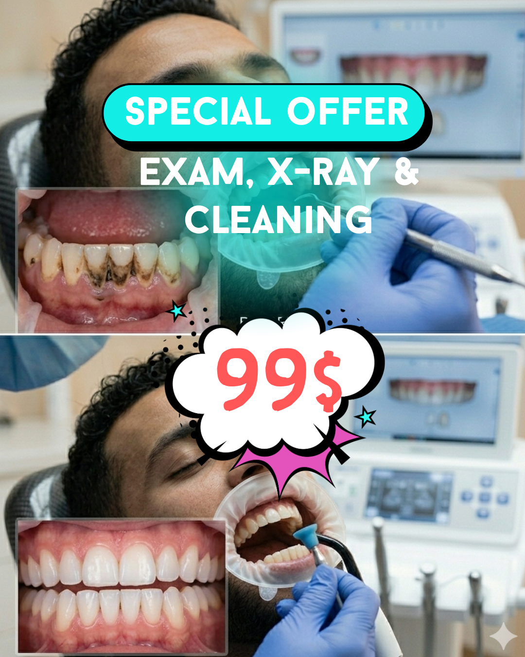 Smile Creators - Family & Cosmetic Dentistry Facebook ad: Chat with us