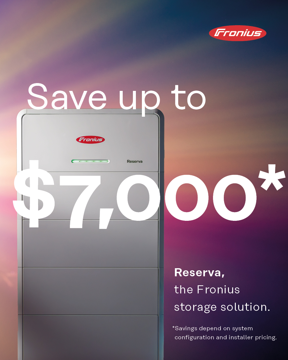 Fronius Australia Facebook ad: Stop relying on the grid.