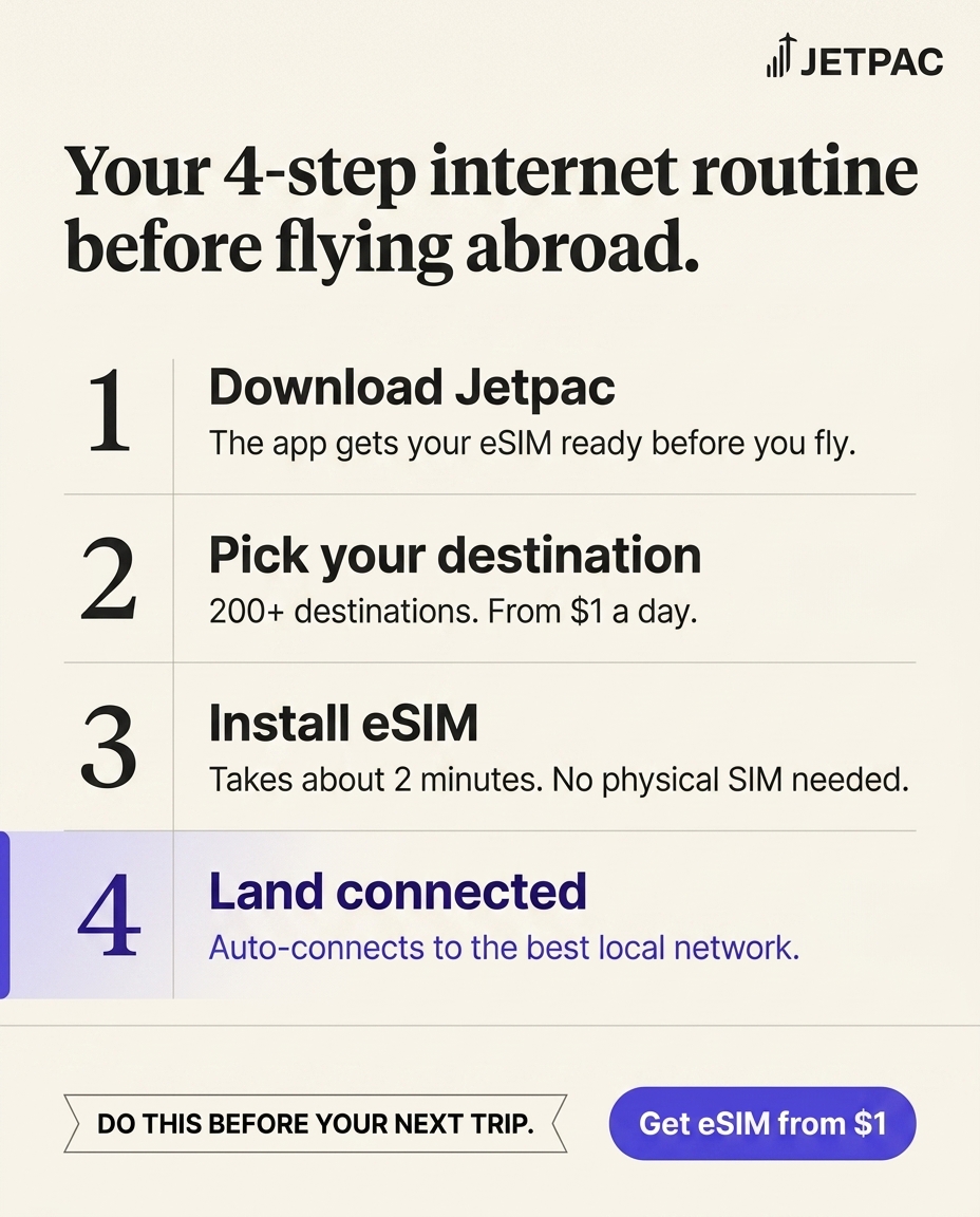 Jetpac Facebook ad