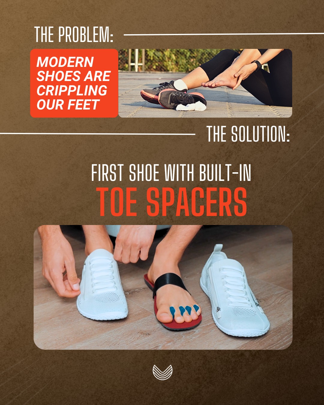 ONDAY Facebook ad: The Barefoot Shoes Revolution Is Here