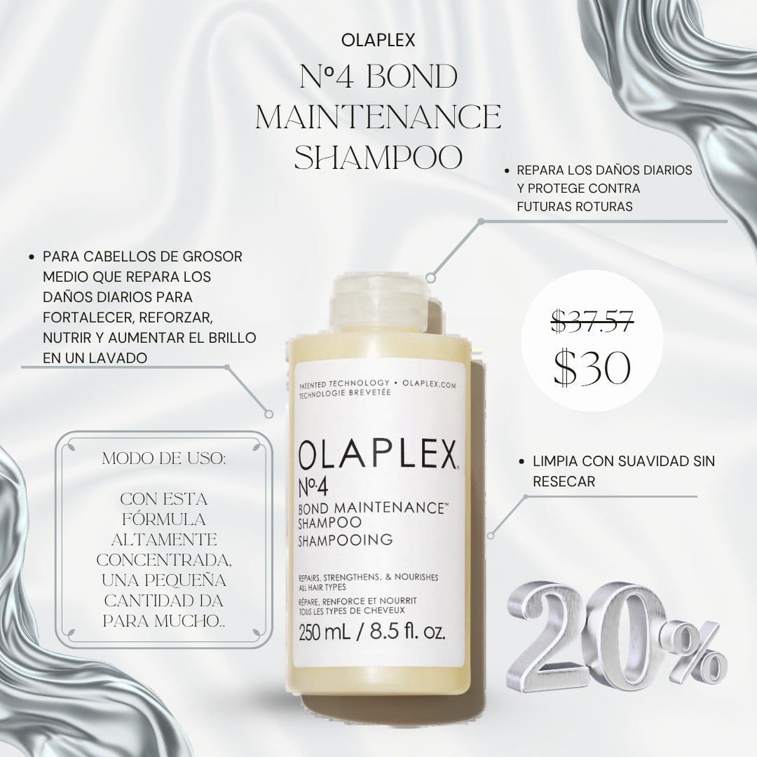 Grace Moda Facebook ad: ¿PELO DAÑADO? OLAPLEX ES LA SOLUCIÓN (Y HOY…