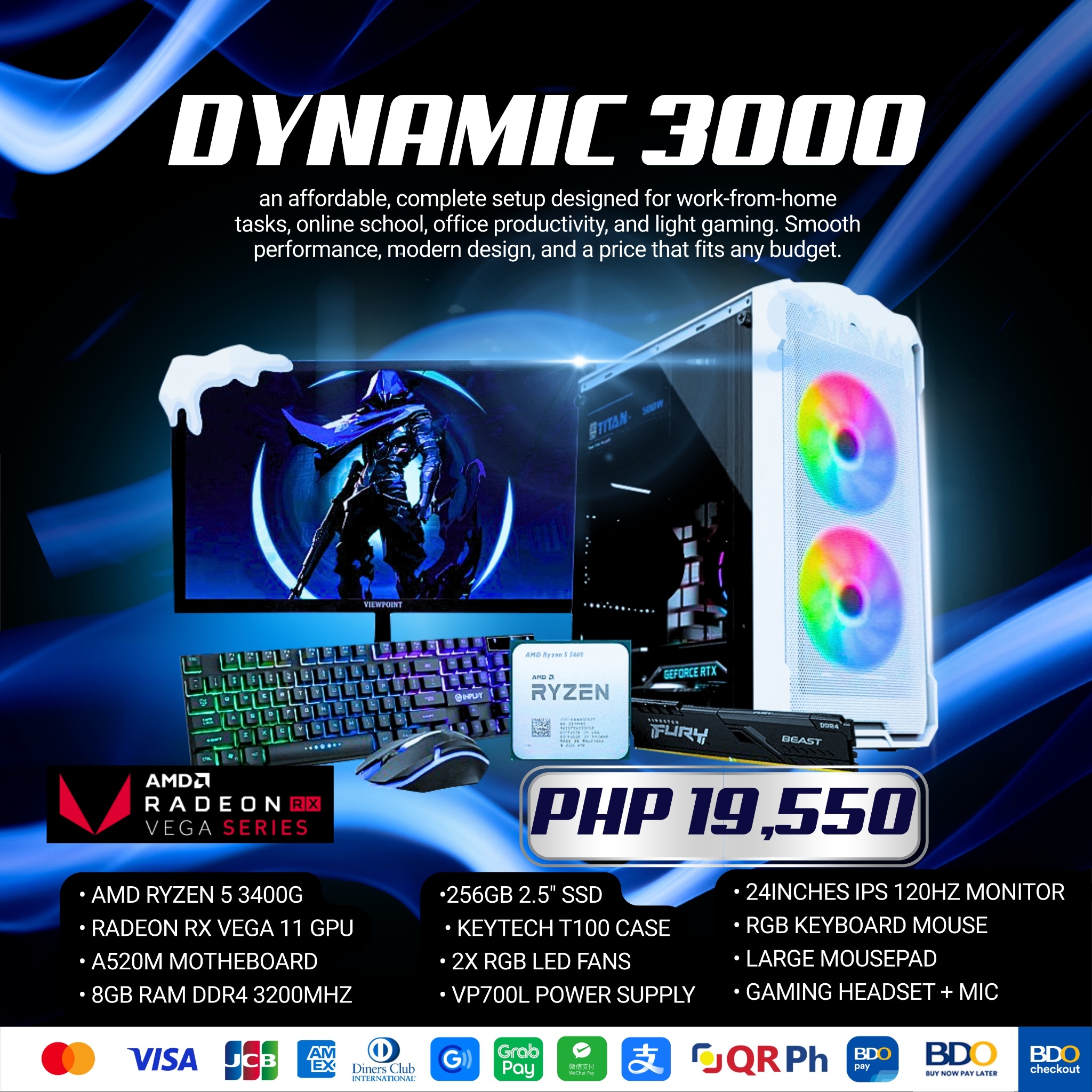 PC League Facebook ad