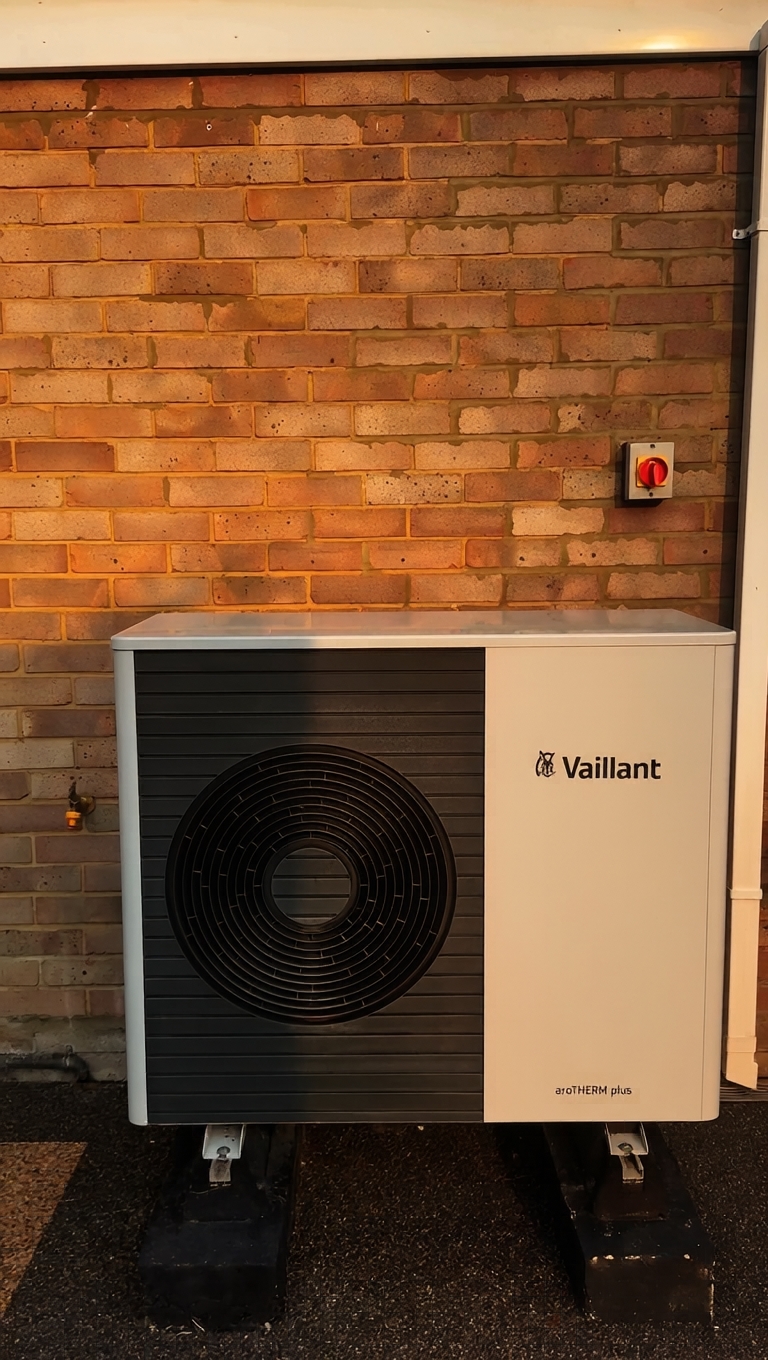 Clarke's Gas Services Facebook ad: Air Source Heat Pump