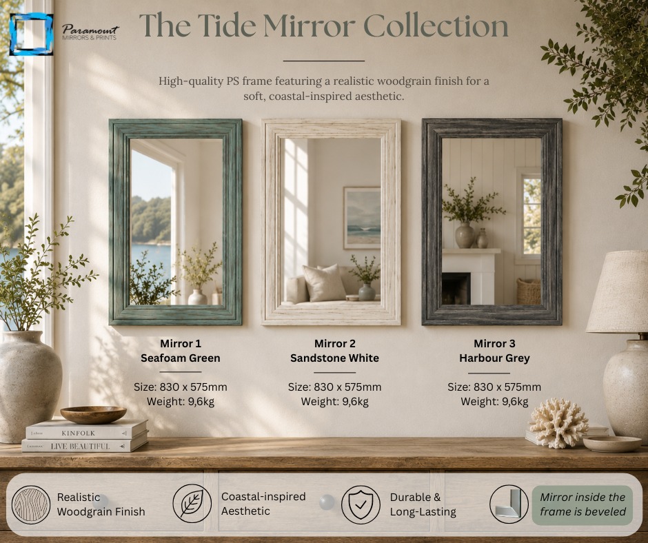 Paramount Mirrors and Prints Facebook ad: The Tide Mirror Collection