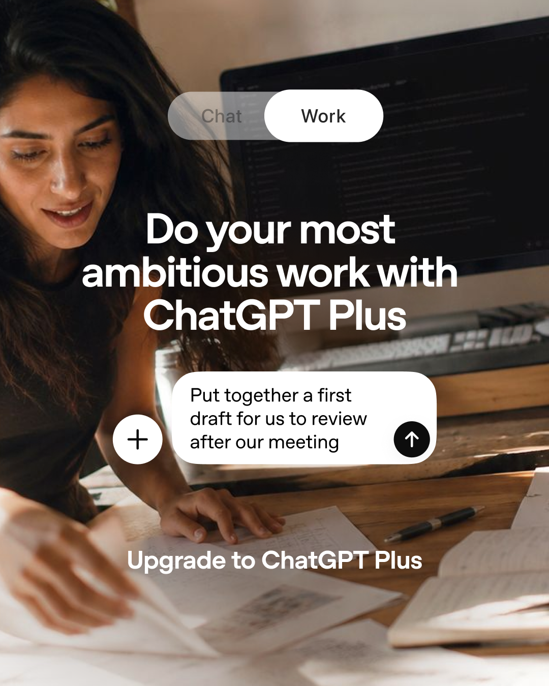ChatGPT Facebook ad