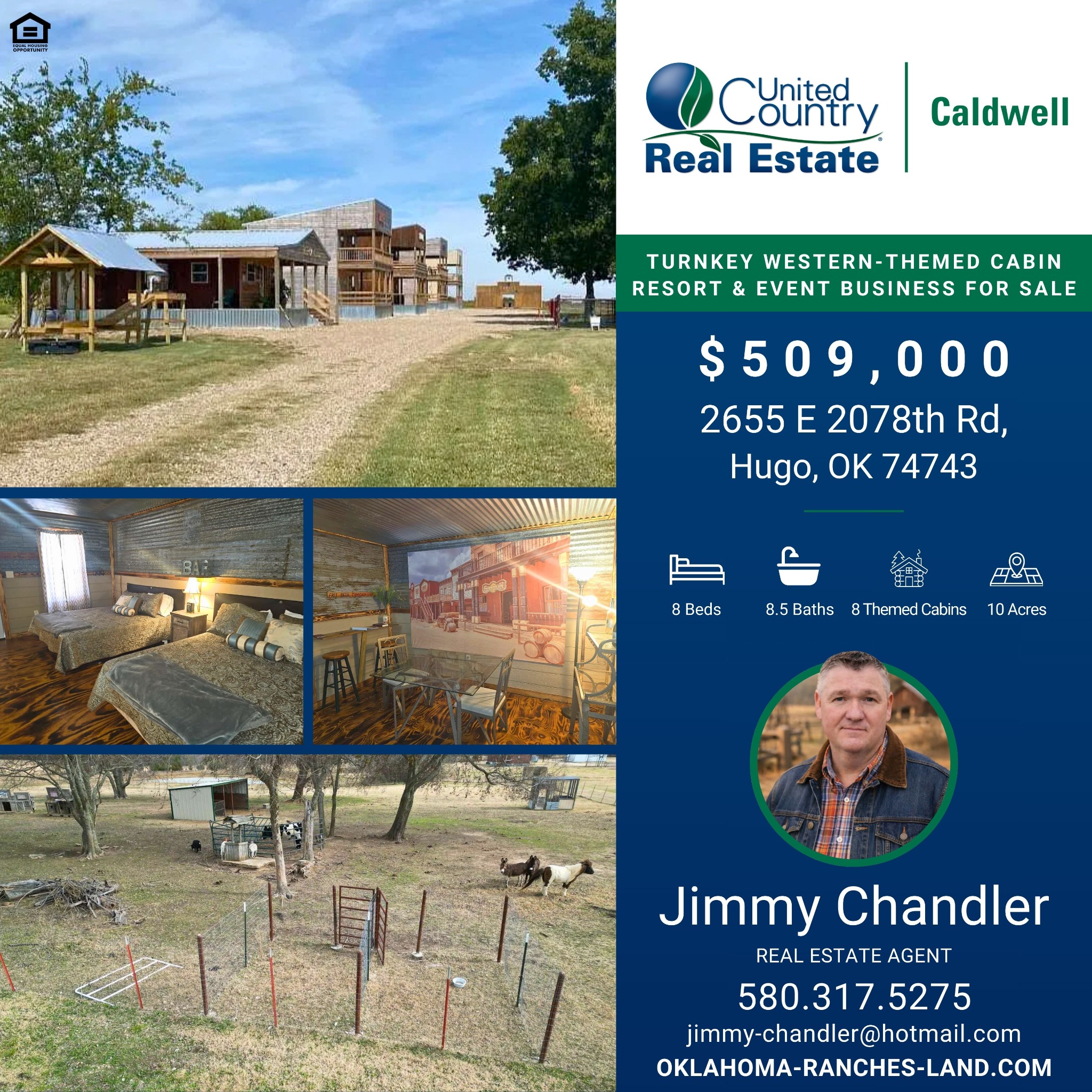 Properties by jimmy chandler Facebook ad