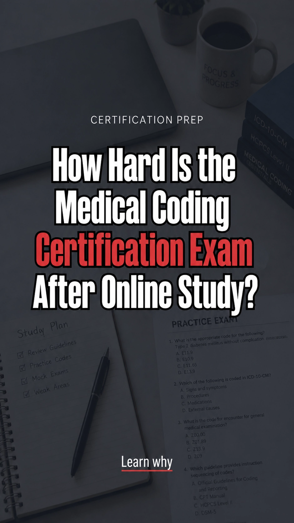 Current Daily Review Facebook ad: How Hard Is the Medical Coding Certification Exam After…