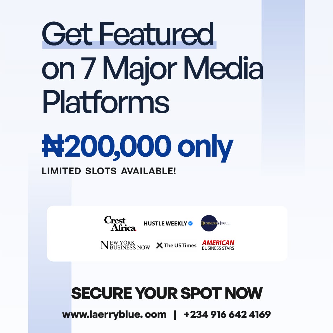 Laerryblue Media Facebook ad