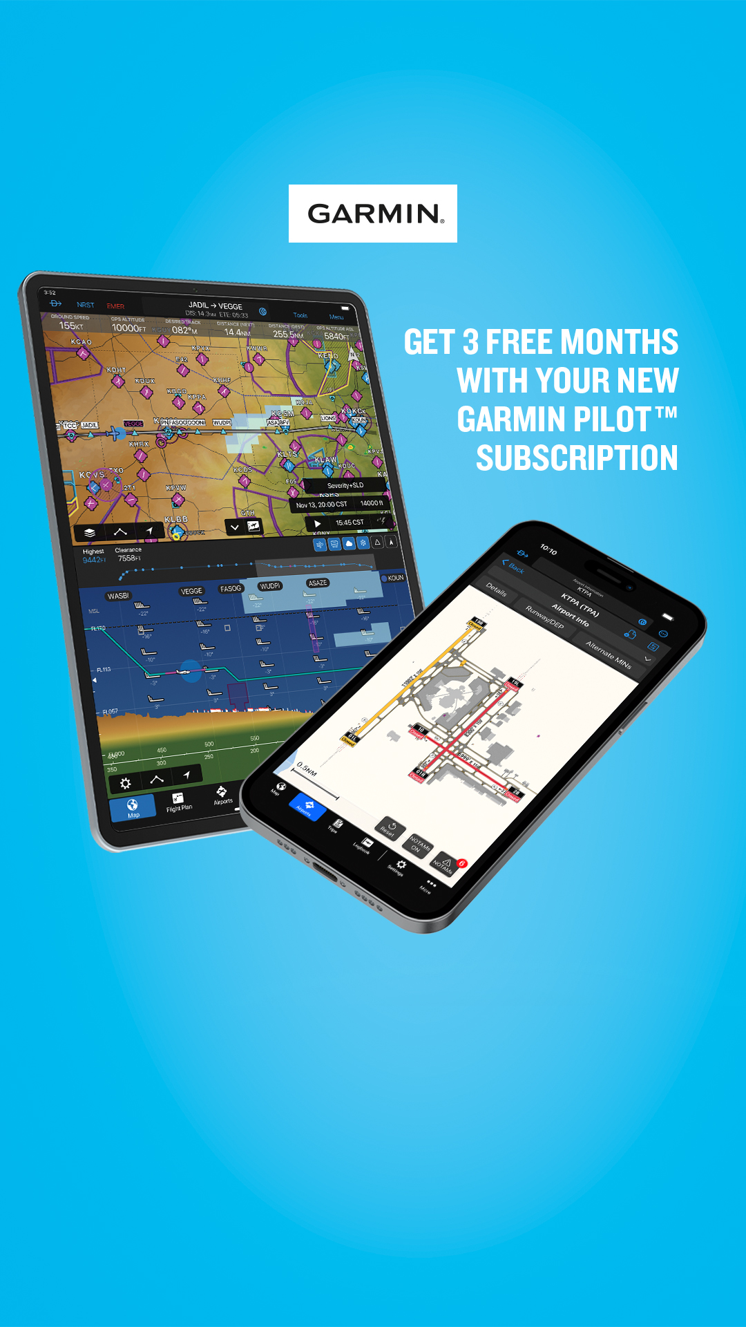 Garmin Aviation Facebook ad