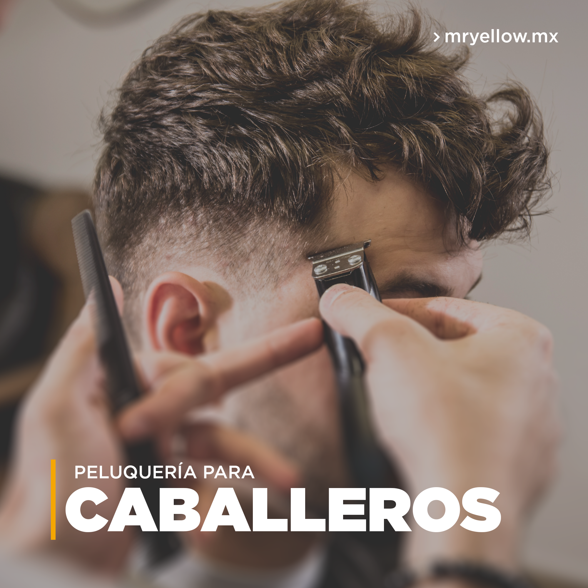 Barbería MR. Barber Shop Facebook ad