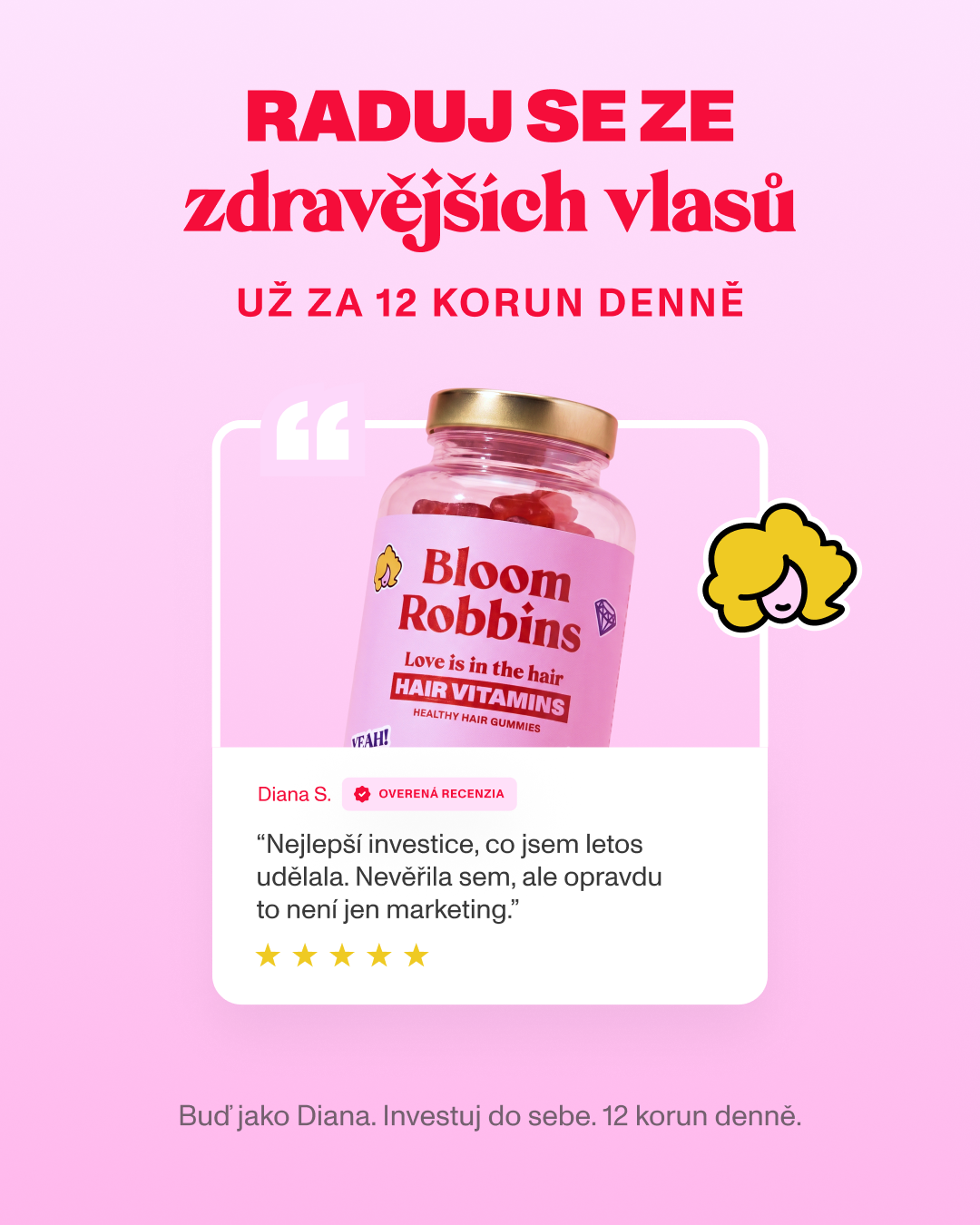 Bloom Robbins SK/CZ Facebook ad
