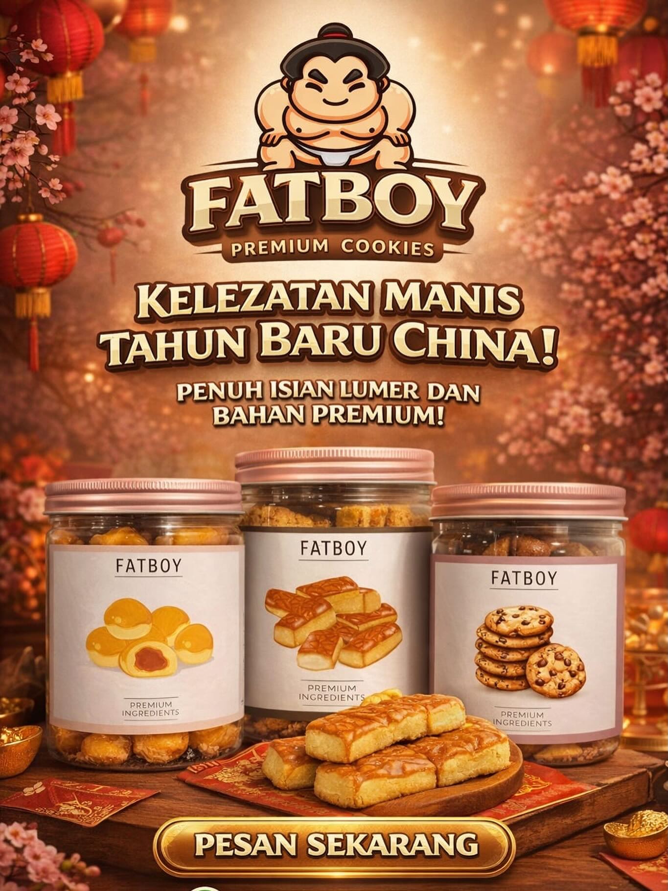 fatboy.idn Facebook ad: Rayakan Tahun Baru Imlek dengan Kelezatan Premium!