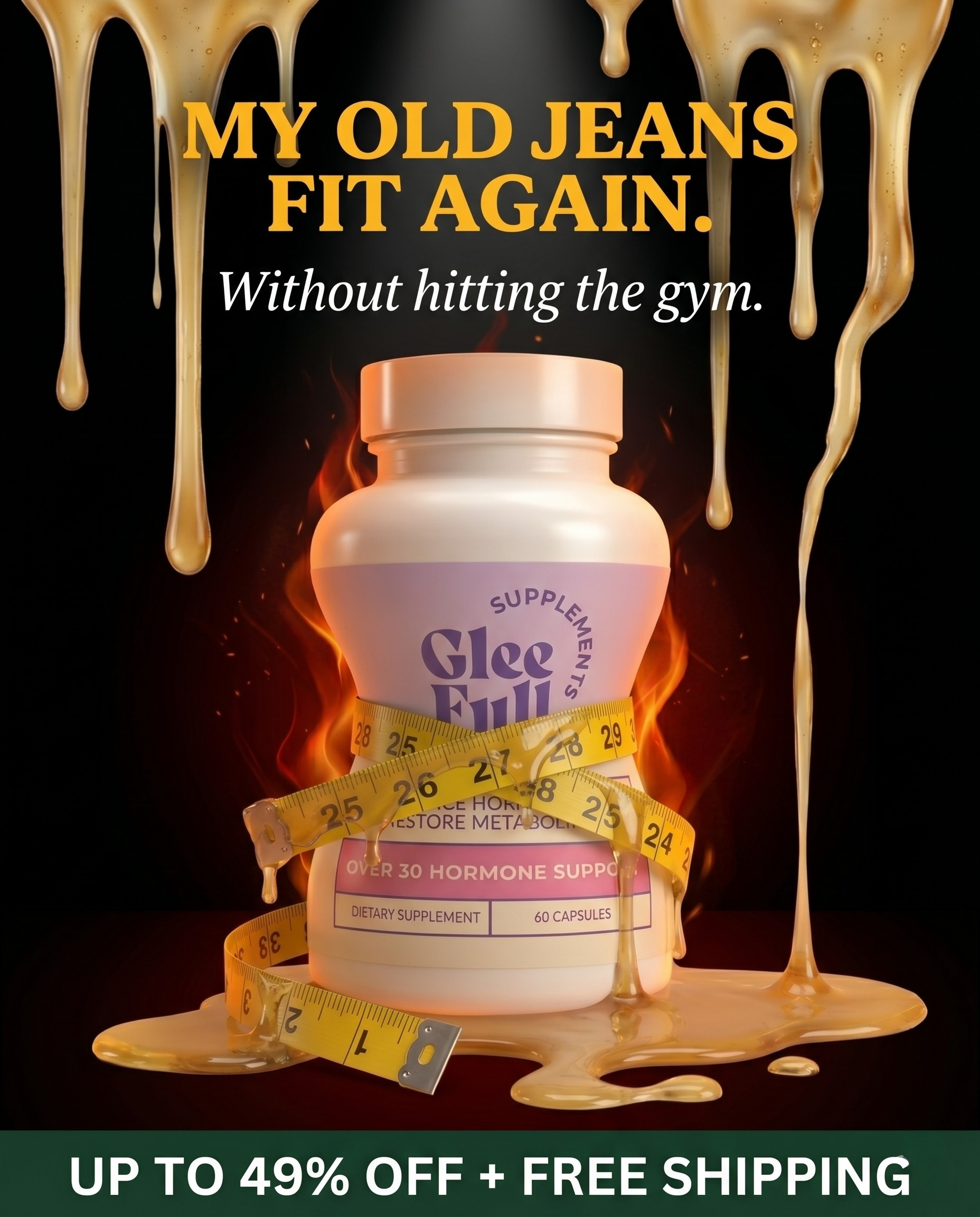 GleeFull Facebook ad