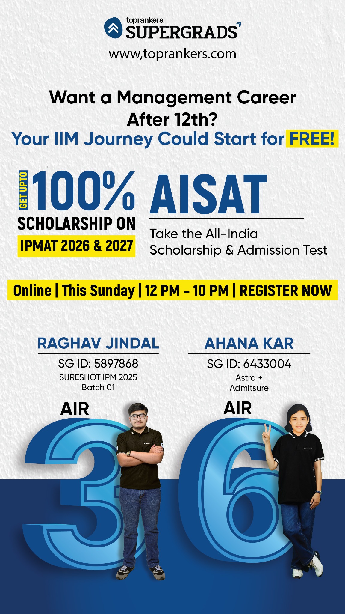 SuperGrads IPM Facebook ad