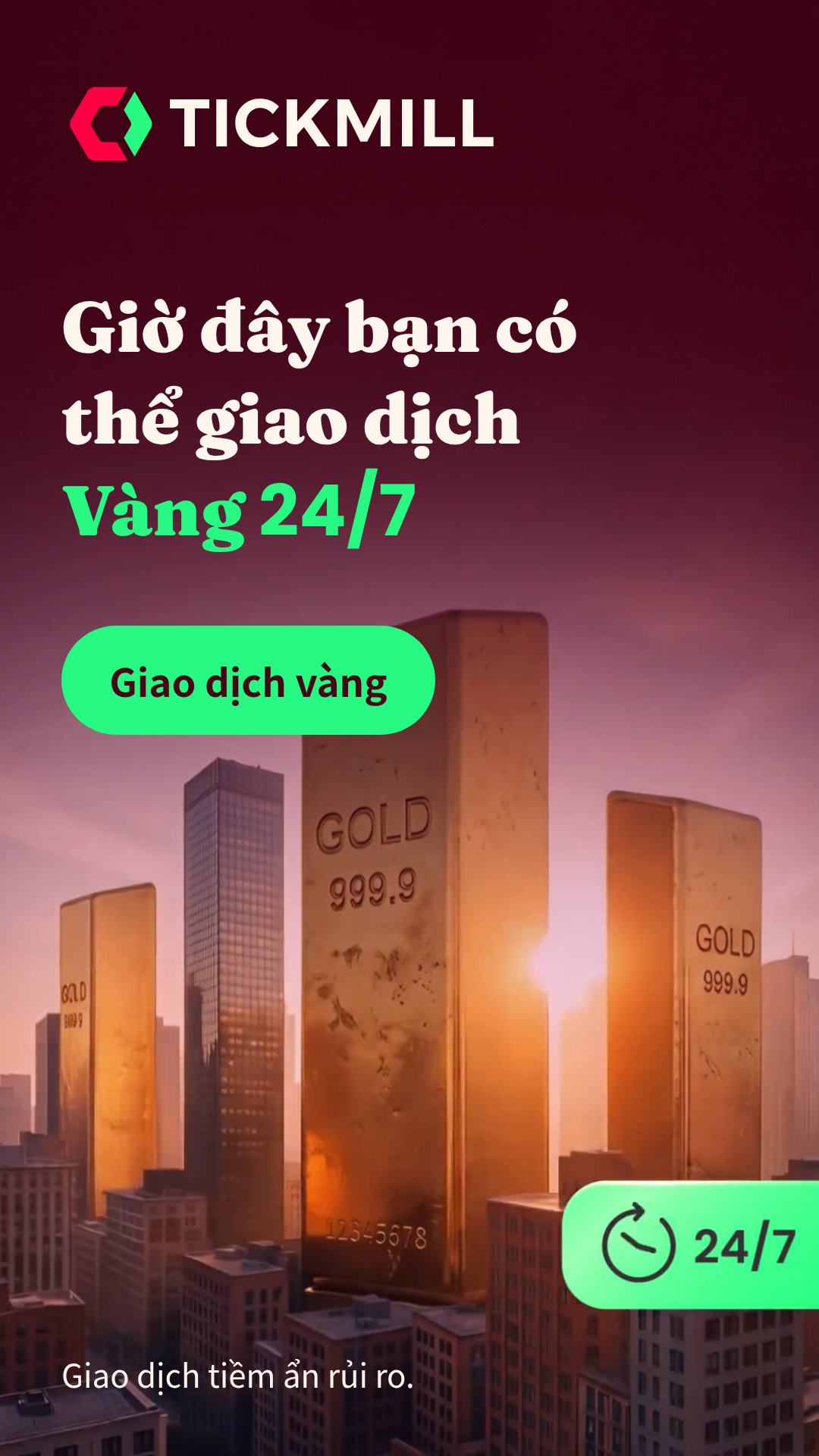 Tickmill Vietnam Facebook ad from May 21, 2026