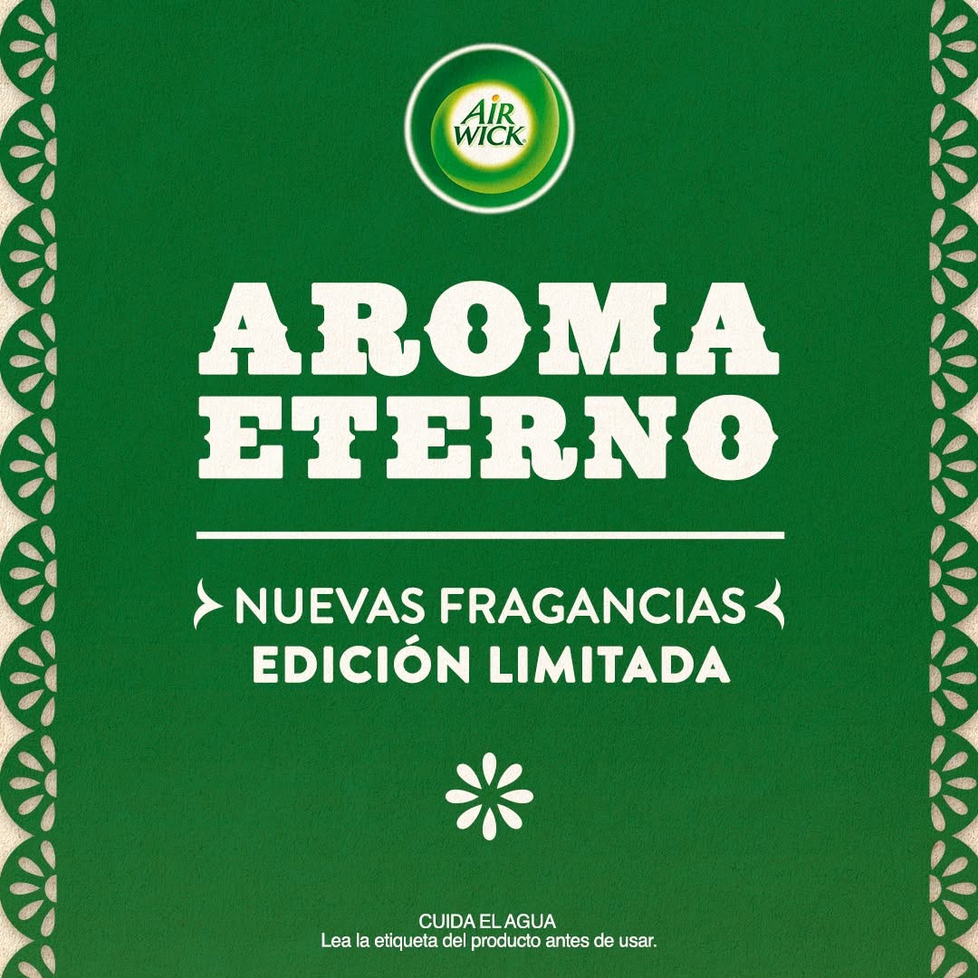 Air Wick México Facebook ad: Aroma Eterno Air Wick