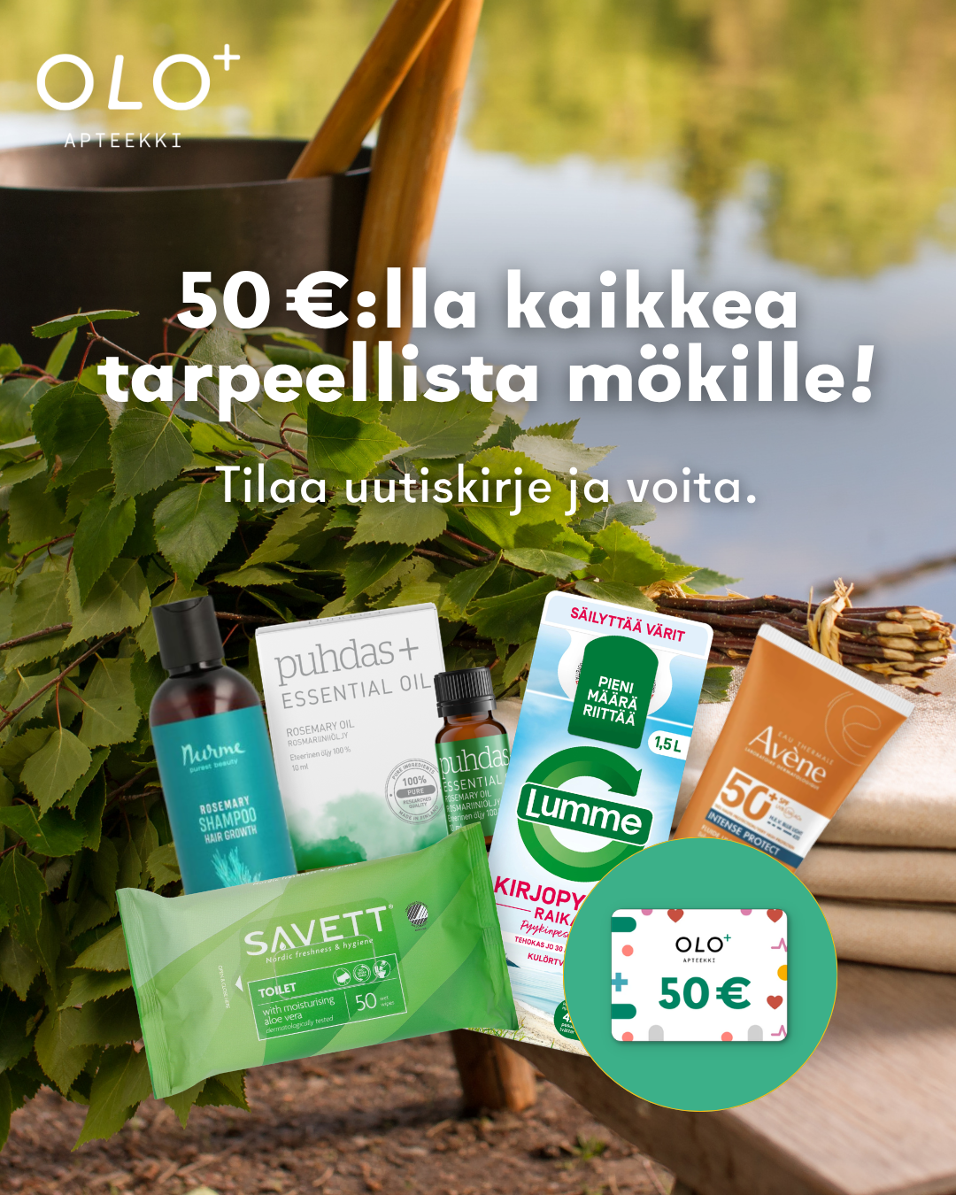 Olo-apteekki Facebook ad from May 18, 2026