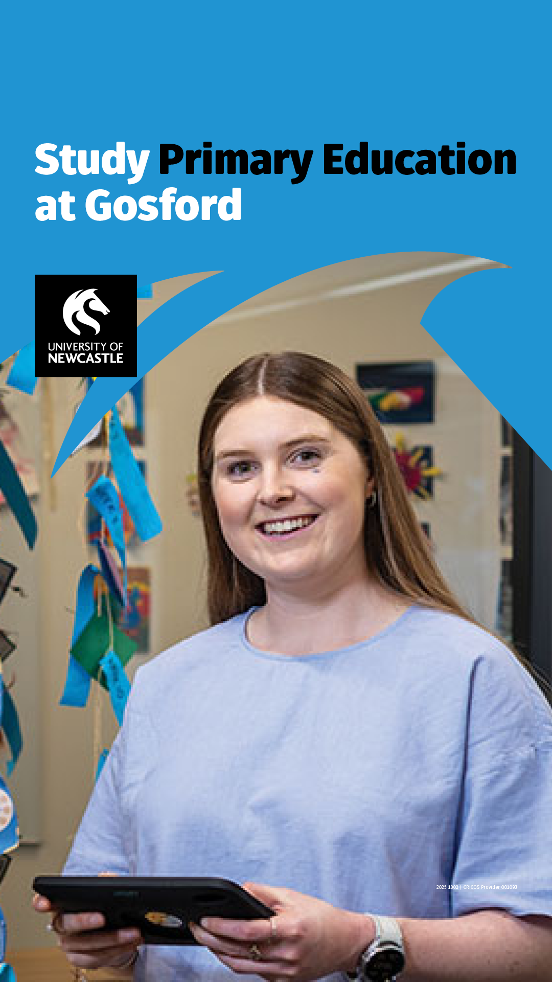 The University of Newcastle, Australia Facebook ad