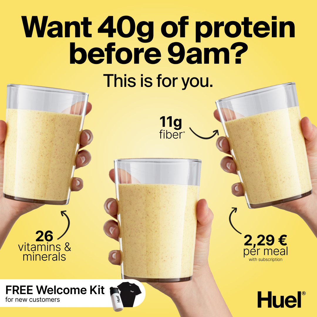 Huel Facebook ad