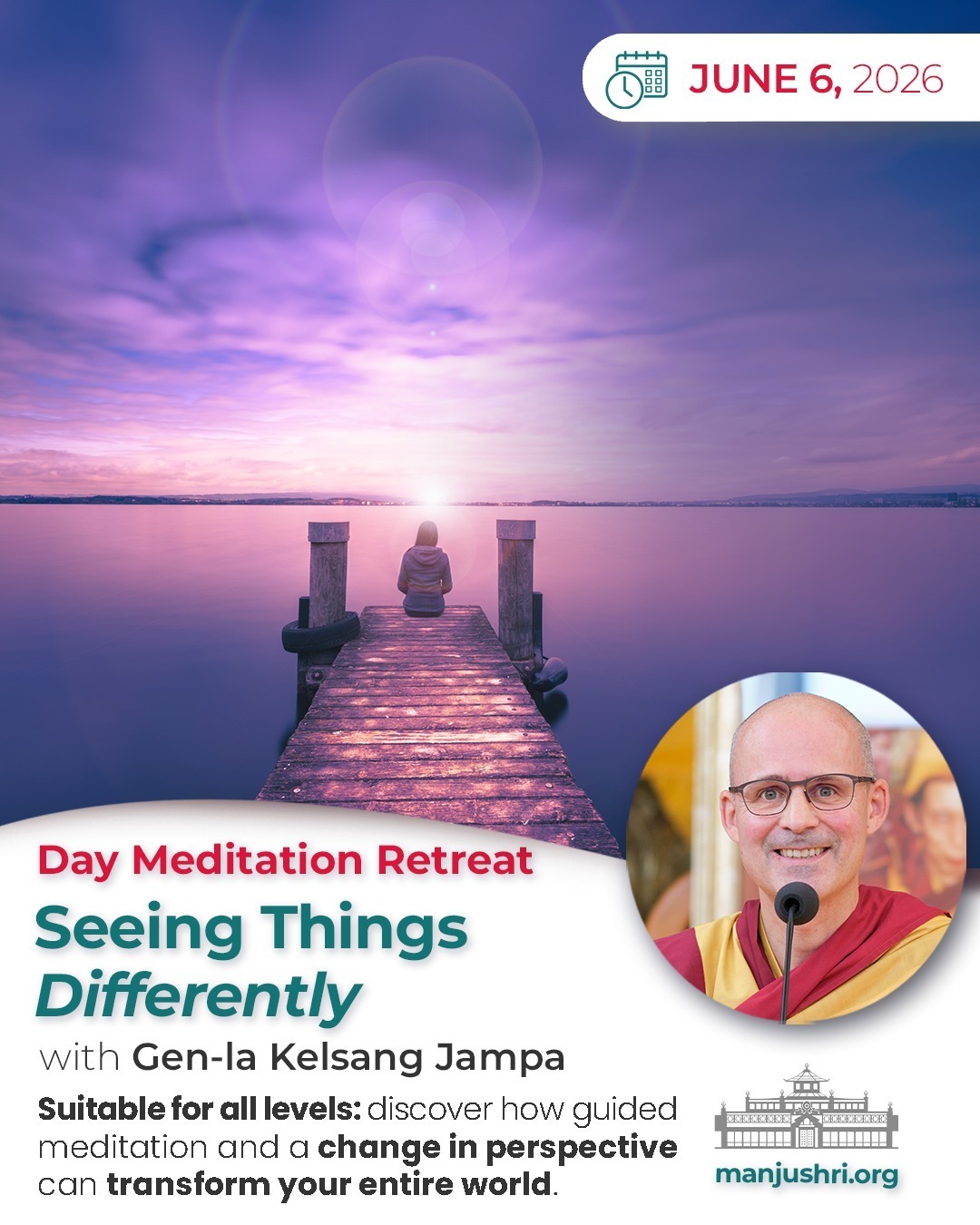 Manjushri Kadampa Meditation Centre Facebook ad