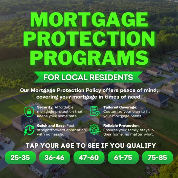 EH Family Benefit Services Facebook ad: Protect Your Home & Loved Ones, Even If the Unexpected…