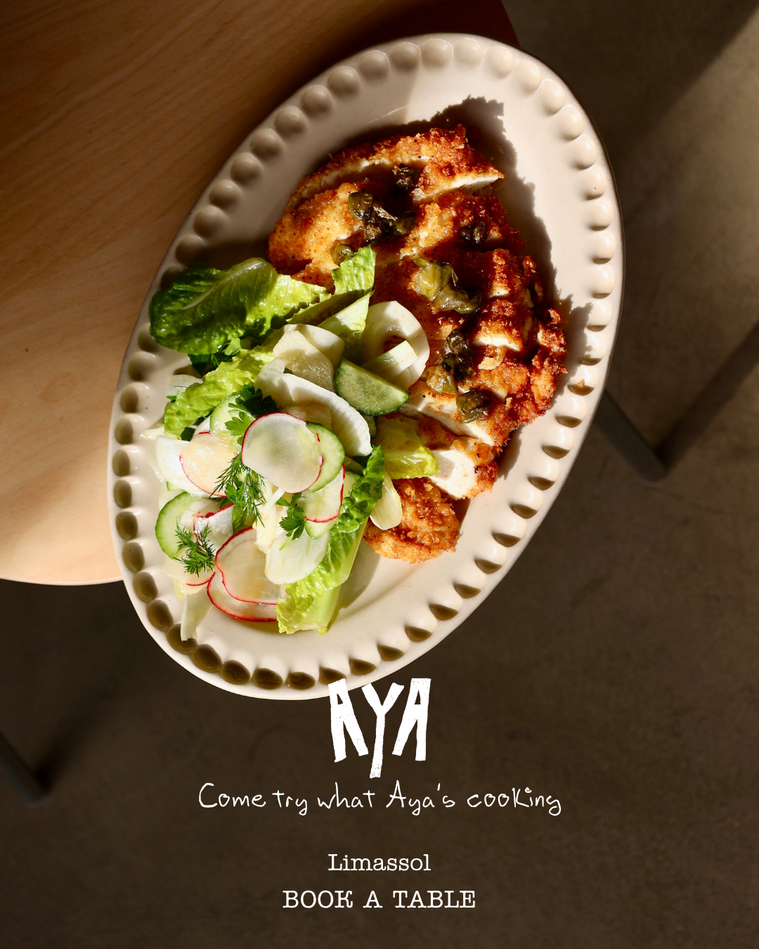 Aya Cooks Facebook ad