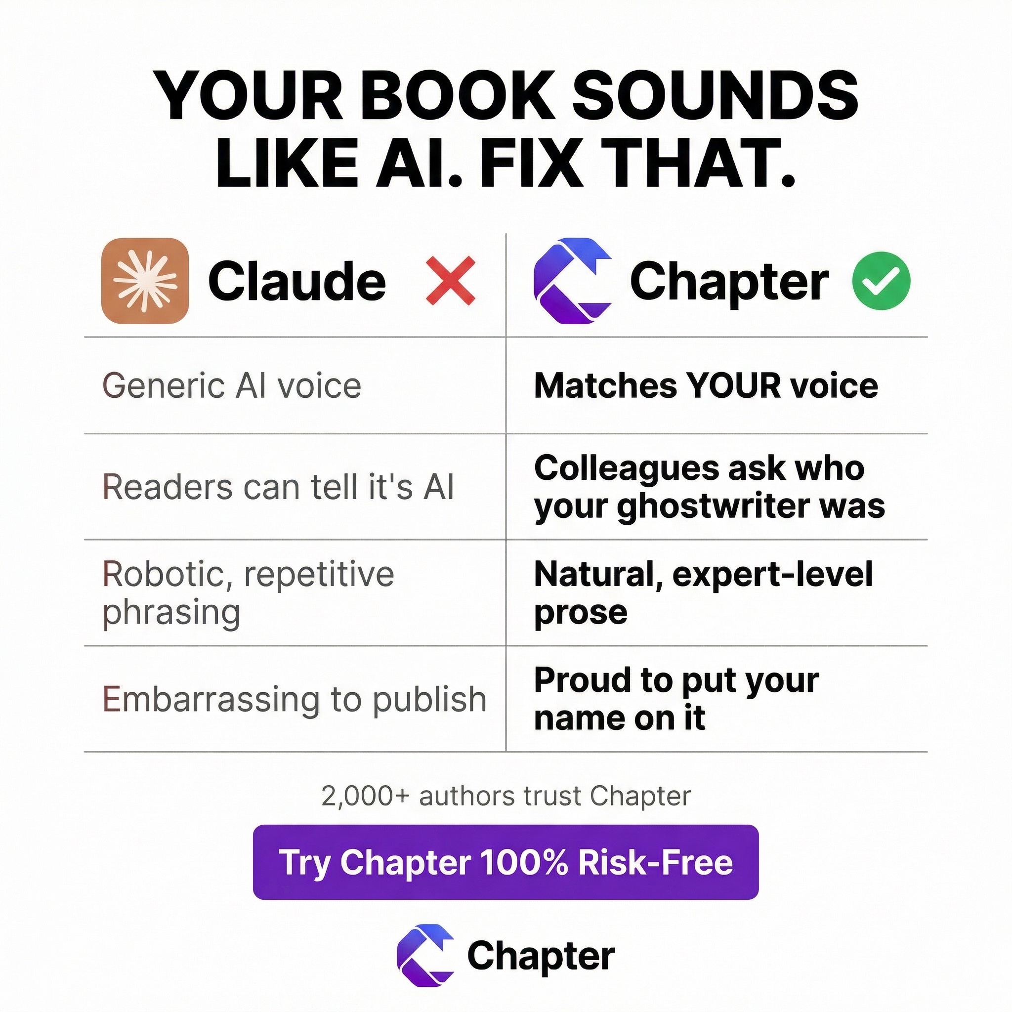 Chapter.pub Facebook ad