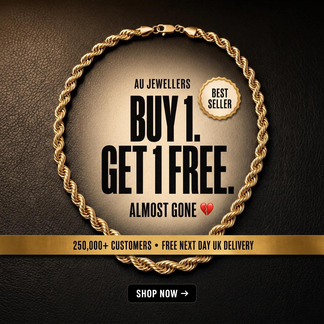 Au Jewellers Facebook ad