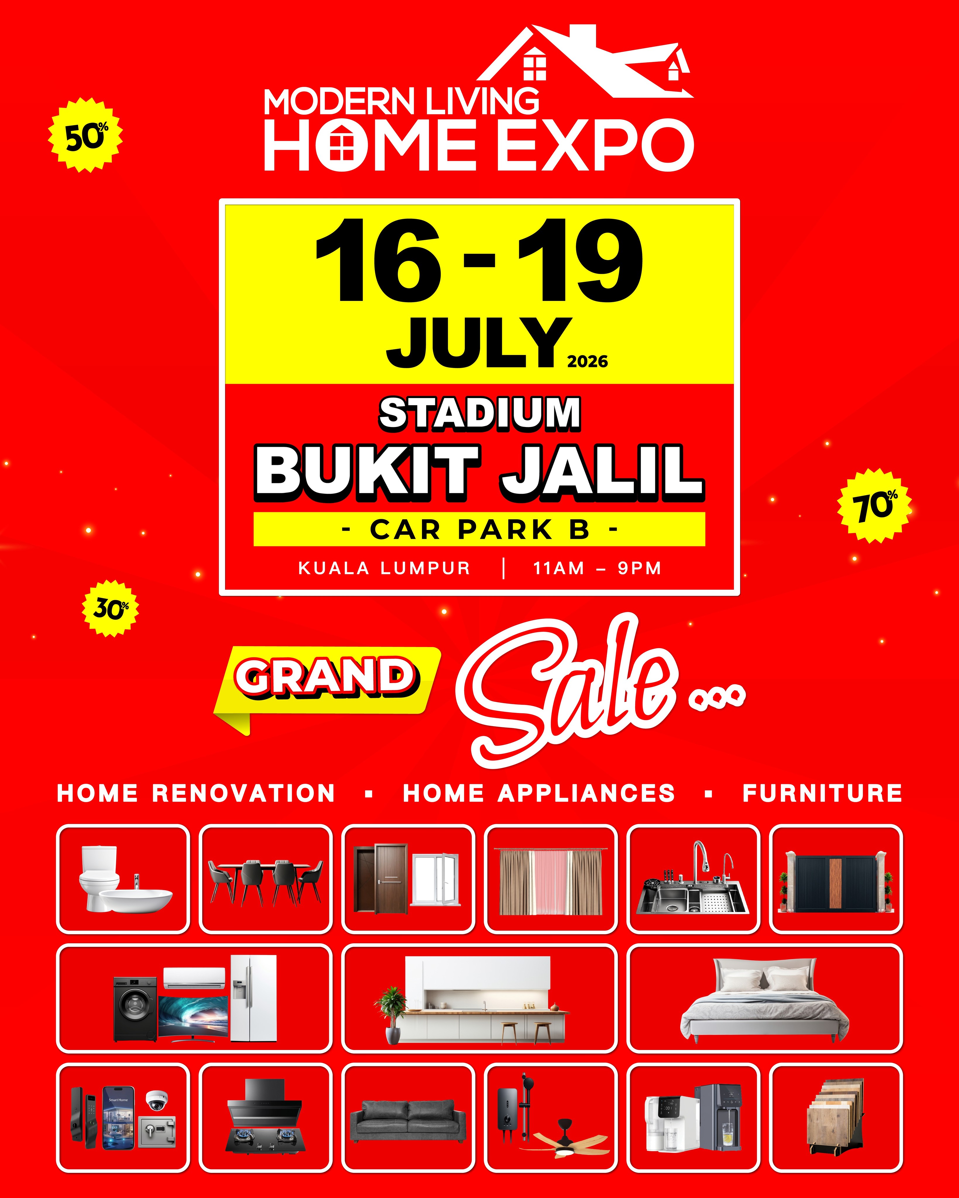Modern Living Home Expo Facebook ad
