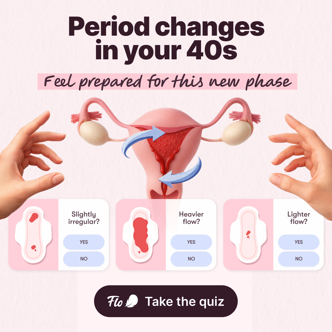 Flo App Facebook ad